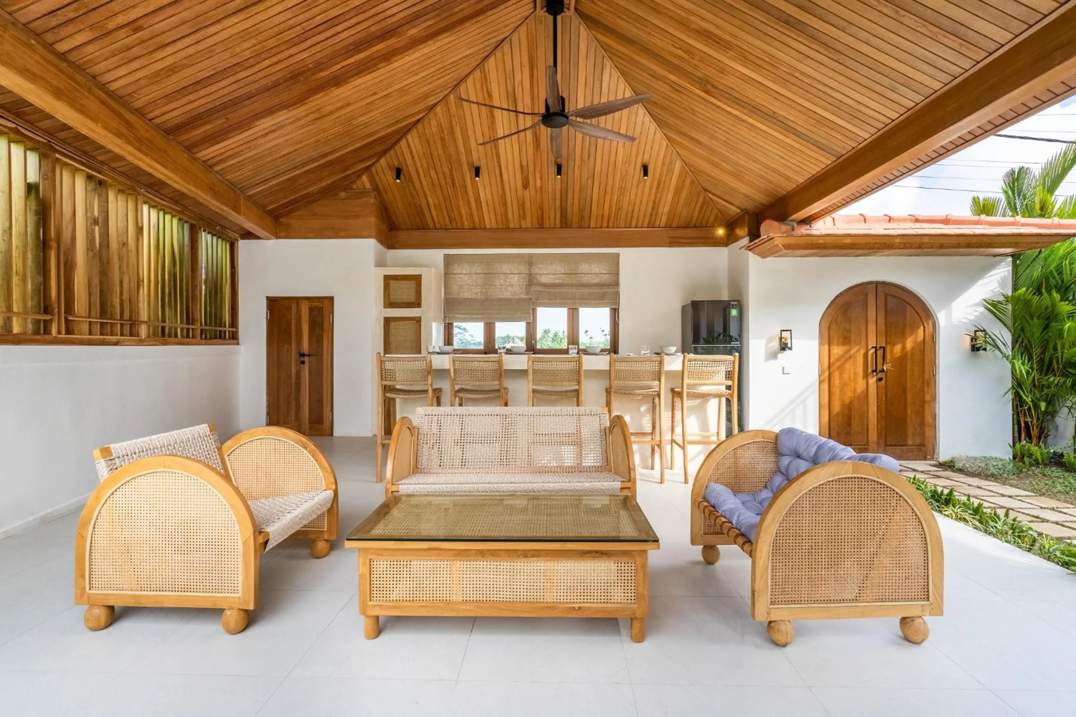 Living room in Tembaga Garden Retreat - Privacy and Modern Comfort