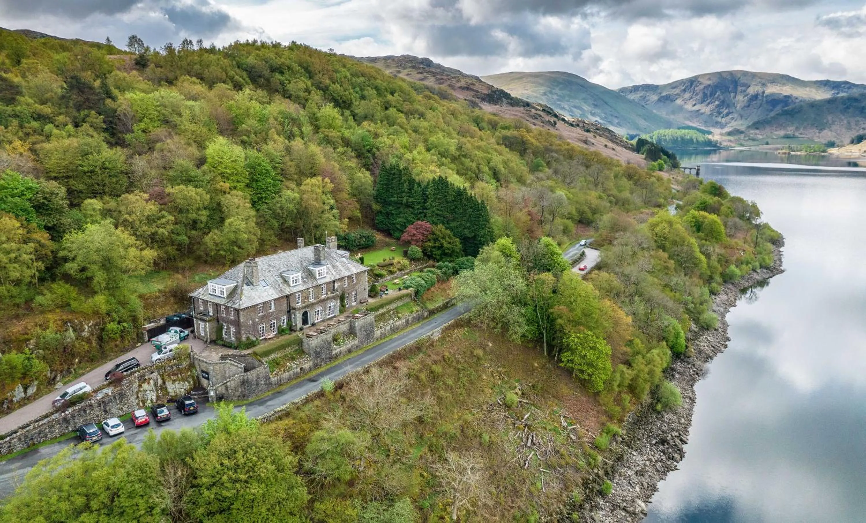 Natural landscape in Haweswater Hotel