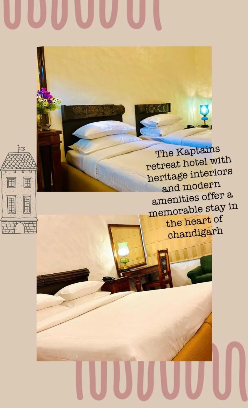 Bed in The Kaptain's Retreat