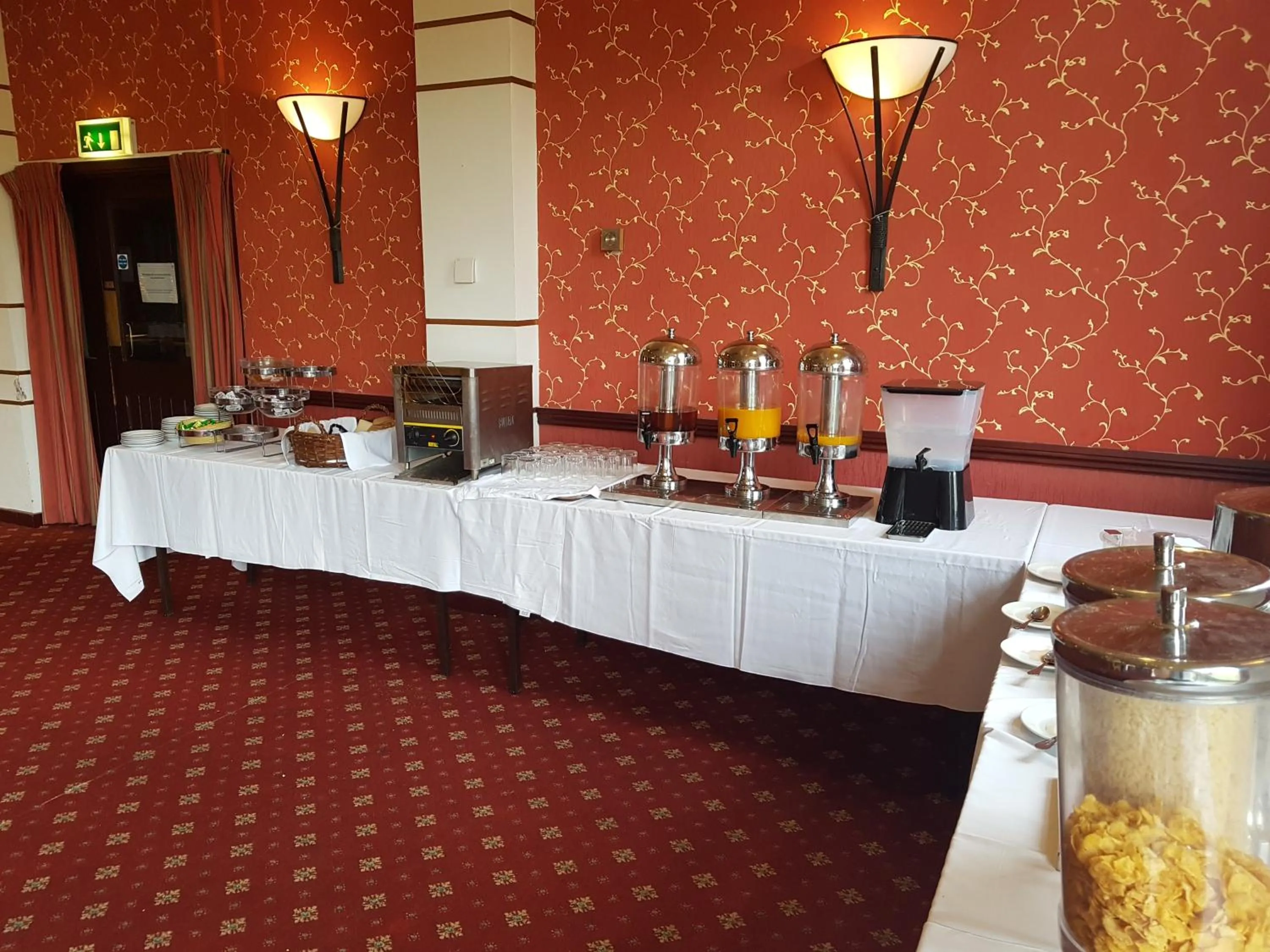 Buffet breakfast in Shap Wells Hotel