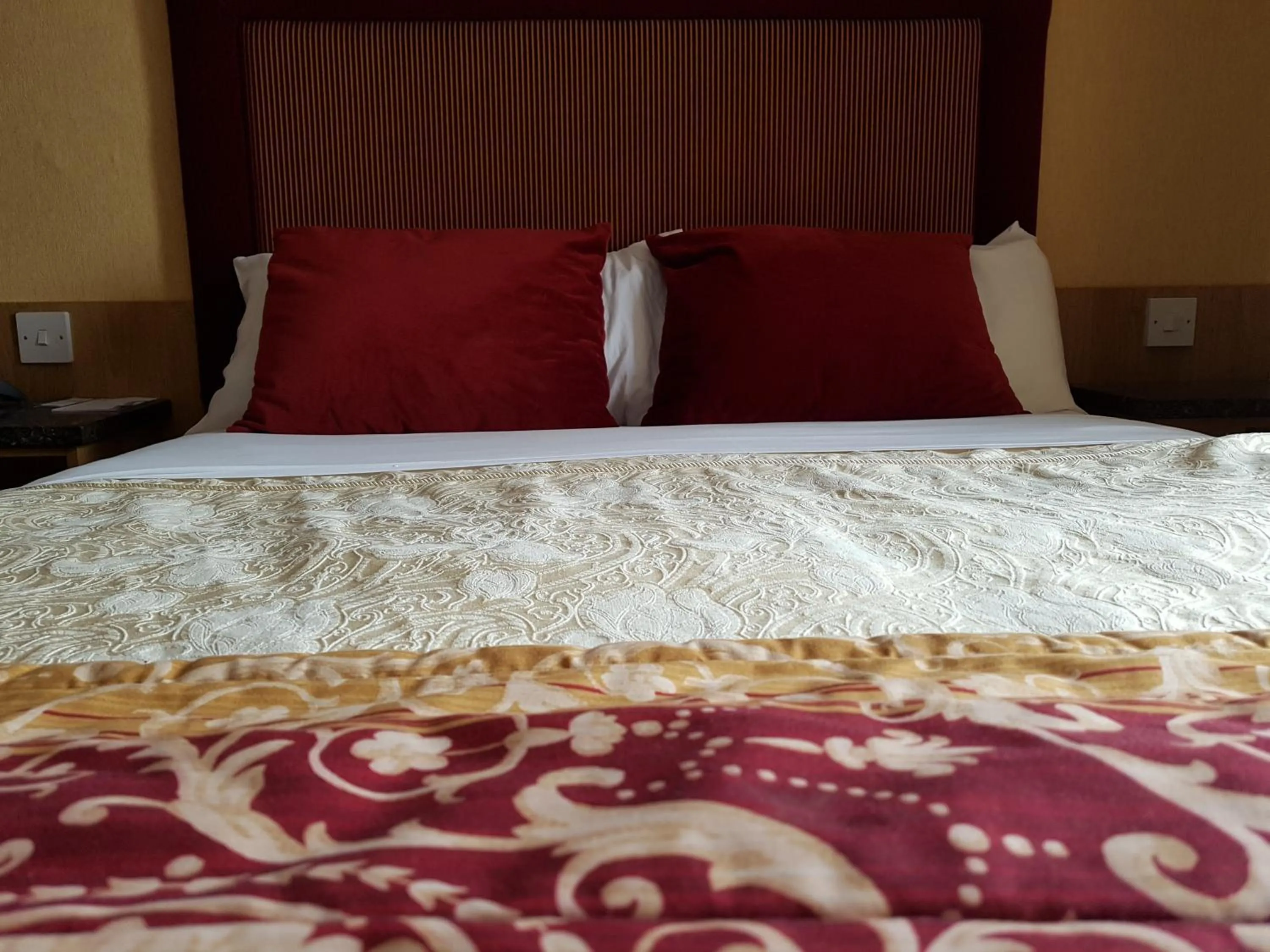 Bed in Shap Wells Hotel
