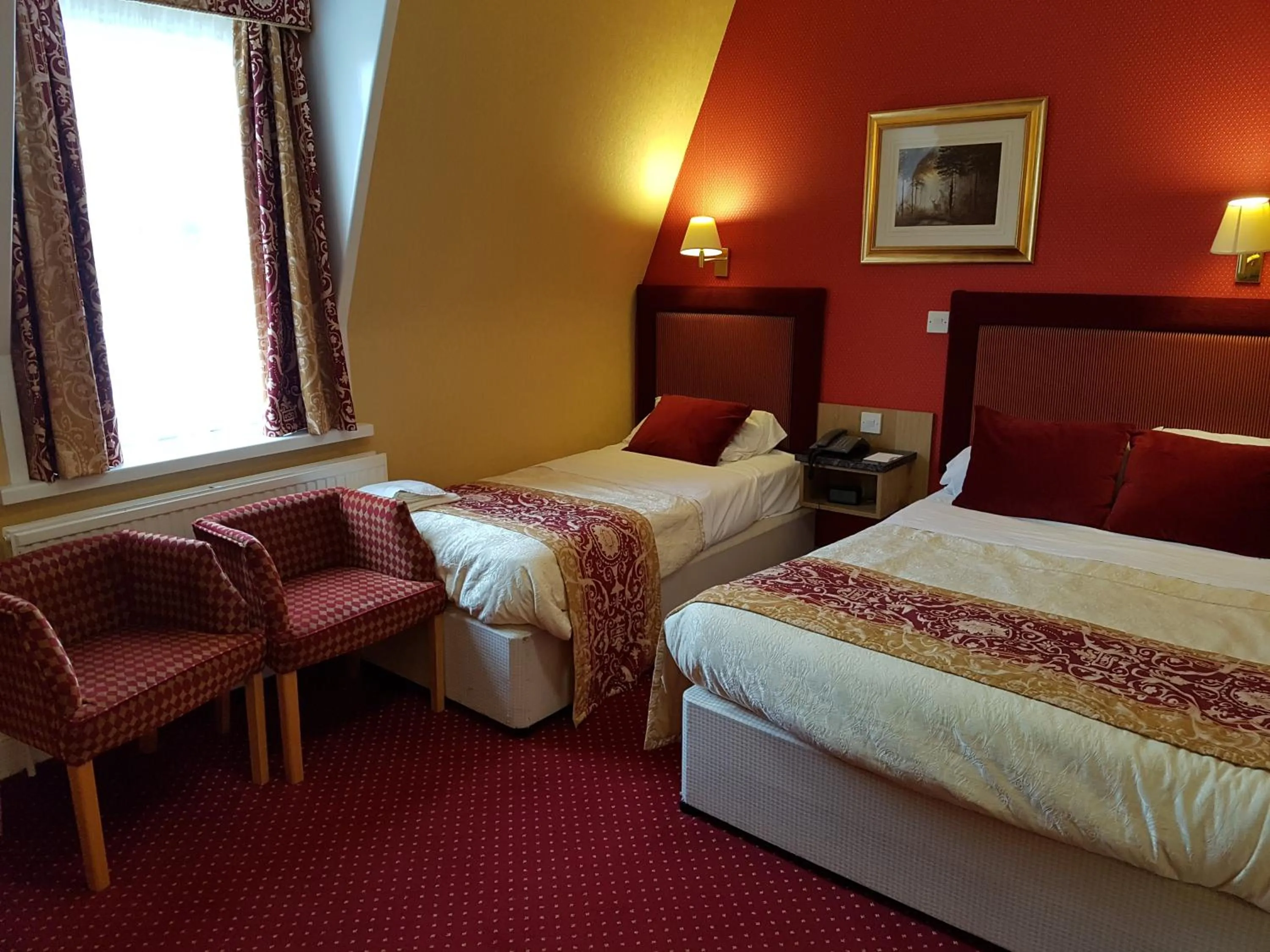 Bed in Shap Wells Hotel