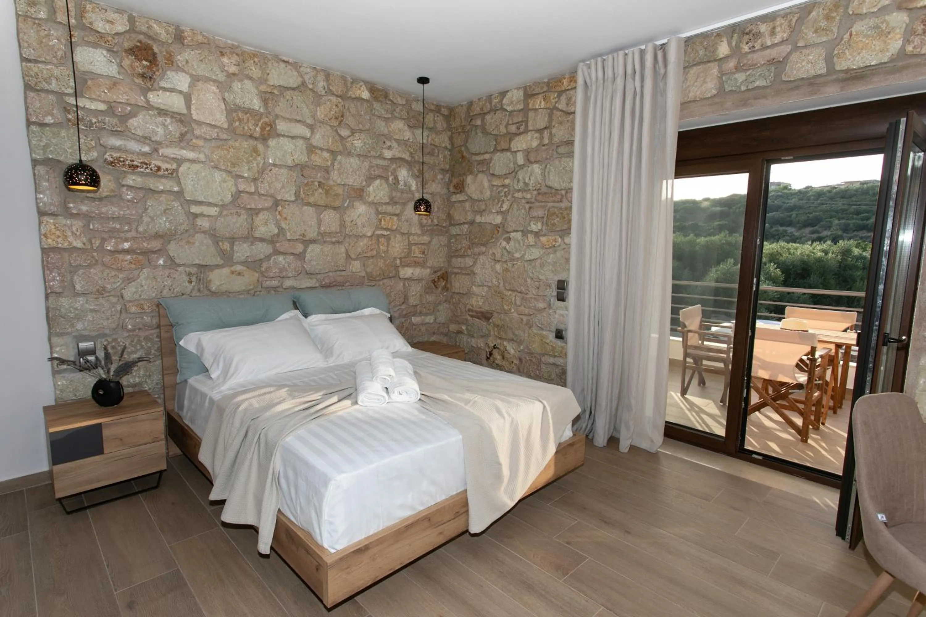 Bed in Michelangelo suites and apartments