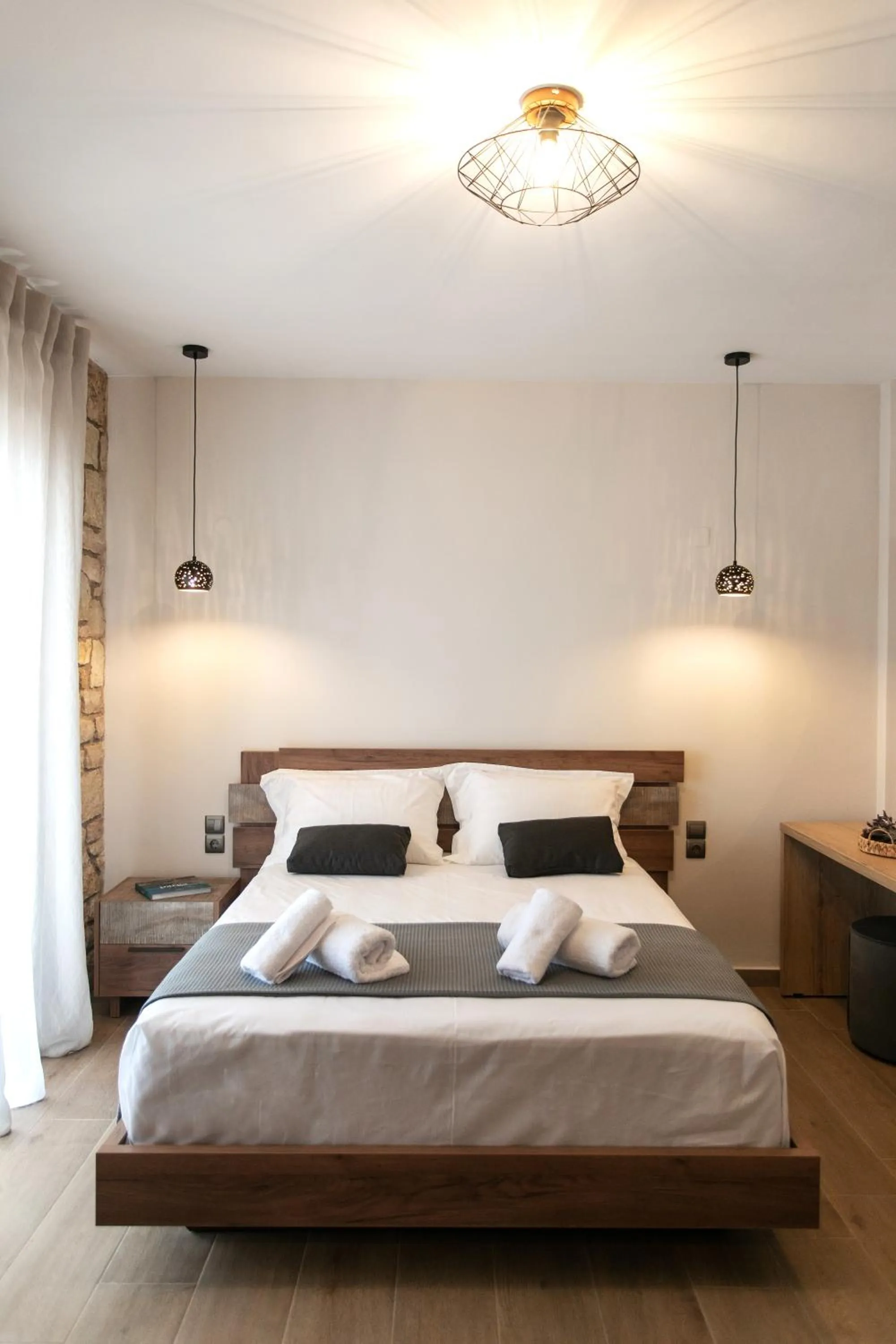 Bed in Michelangelo suites and apartments