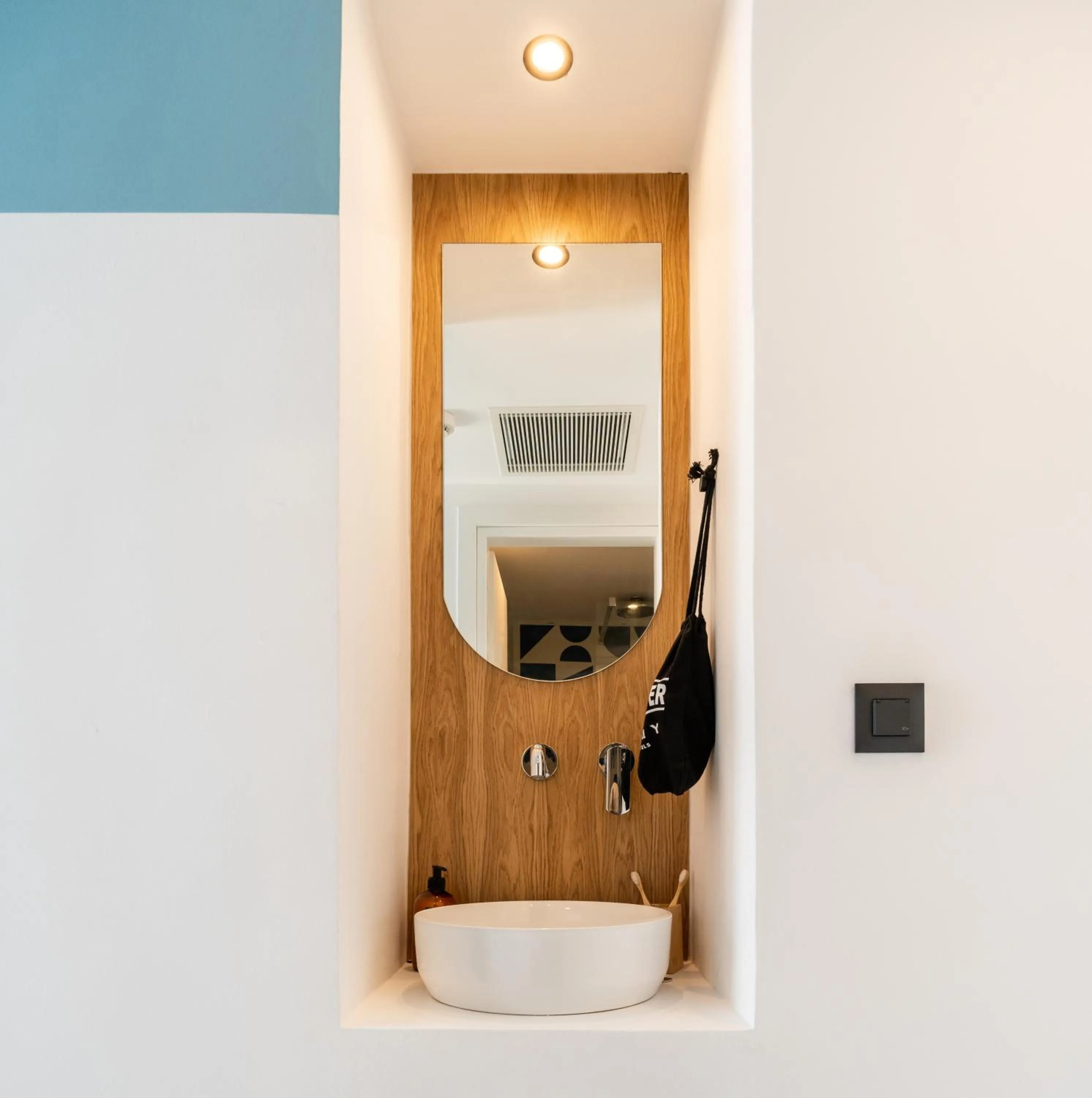 Toilet in Play Paros a member of Brown Hotels