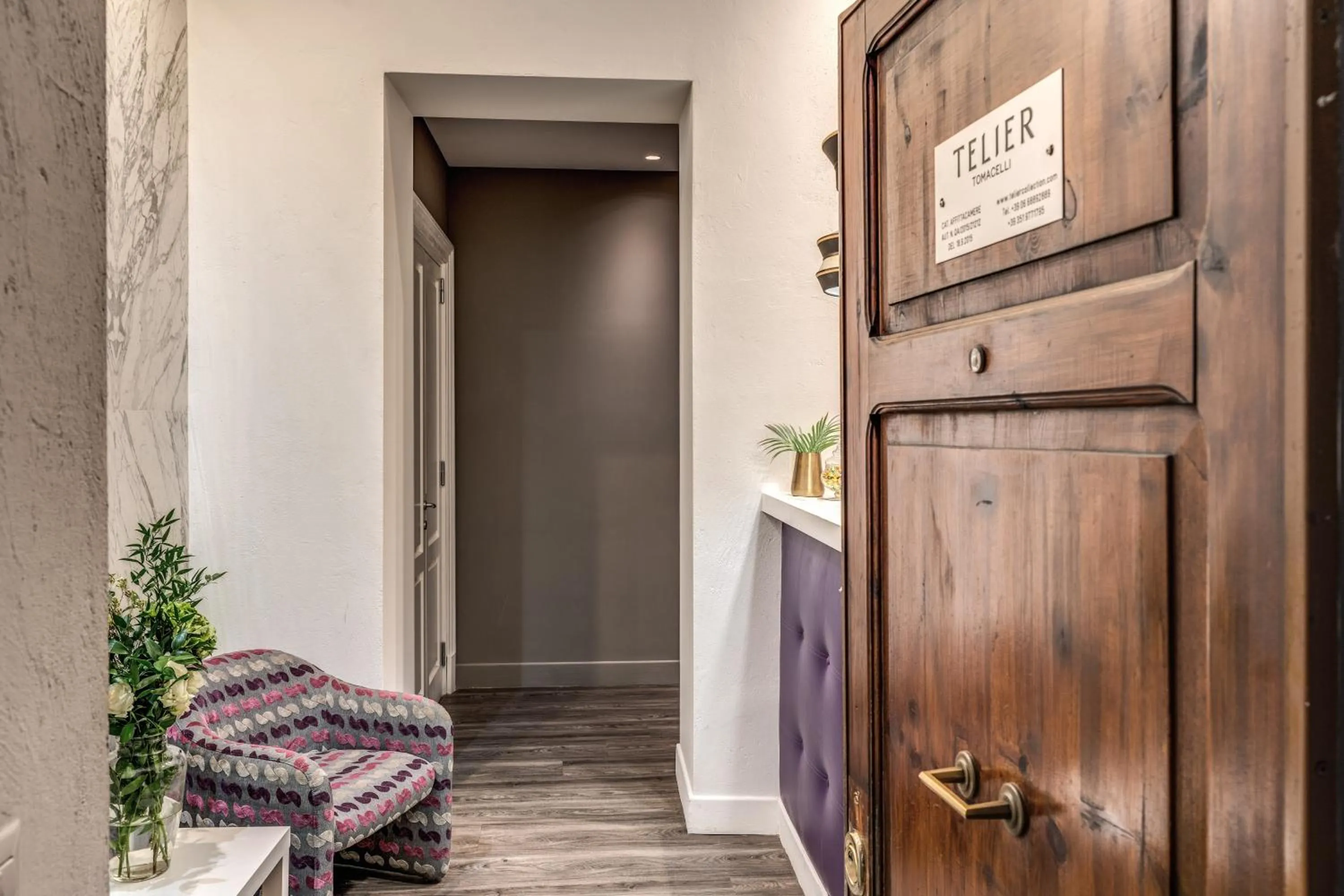 Lobby or reception in Telier Tomacelli