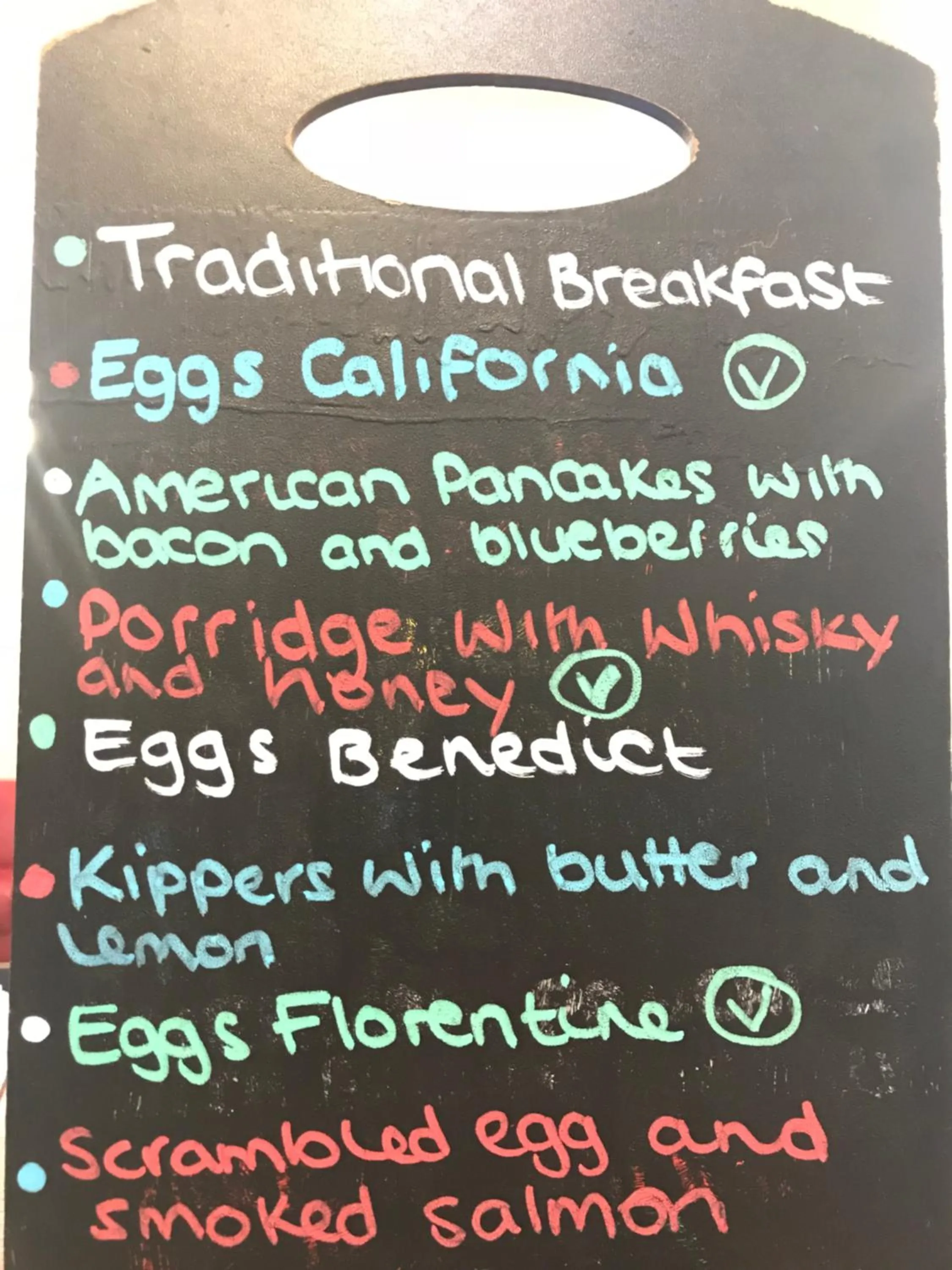 English/Irish breakfast in The Mulberry Inn