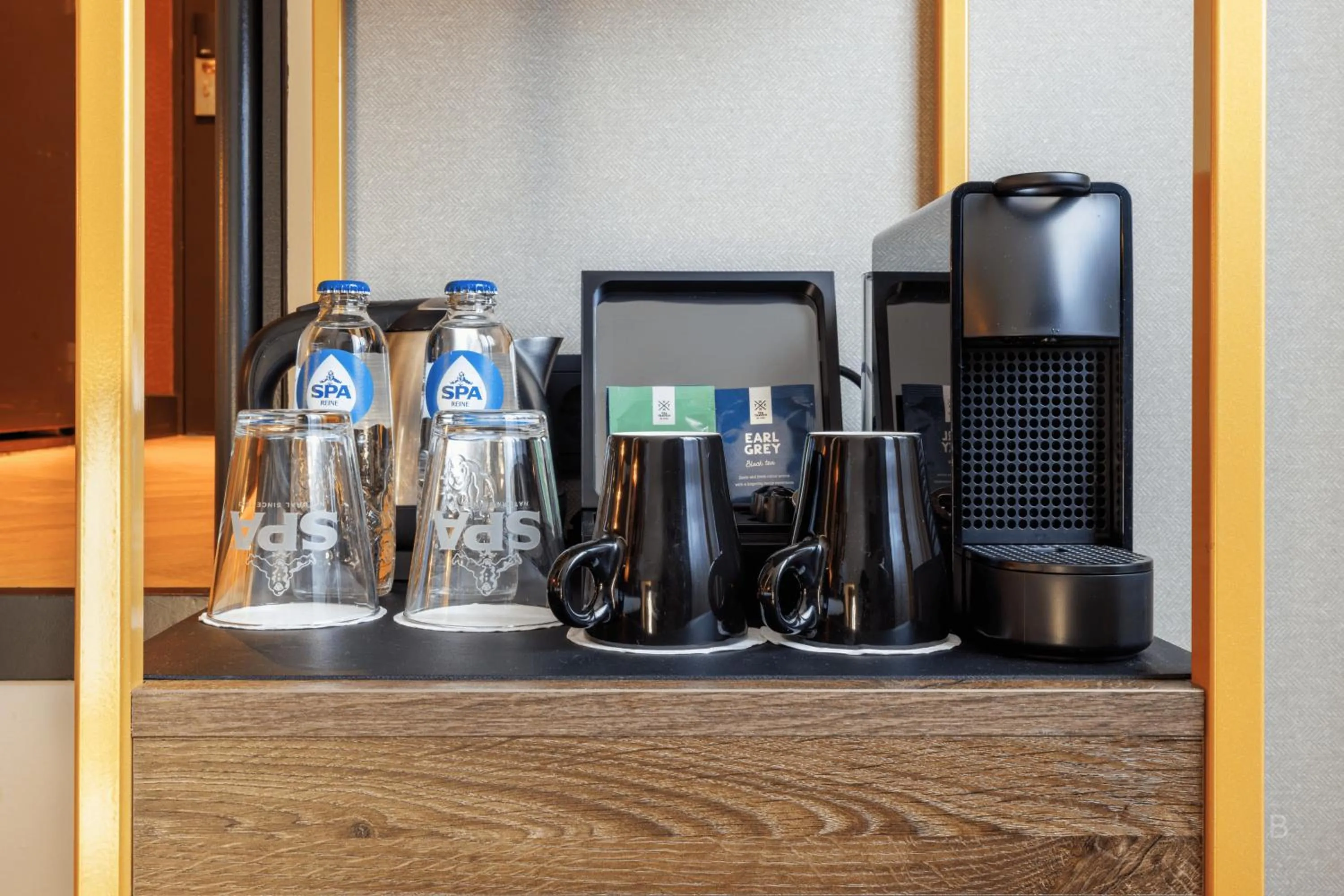 Coffee/tea facilities in Hotel Die Port van Cleve