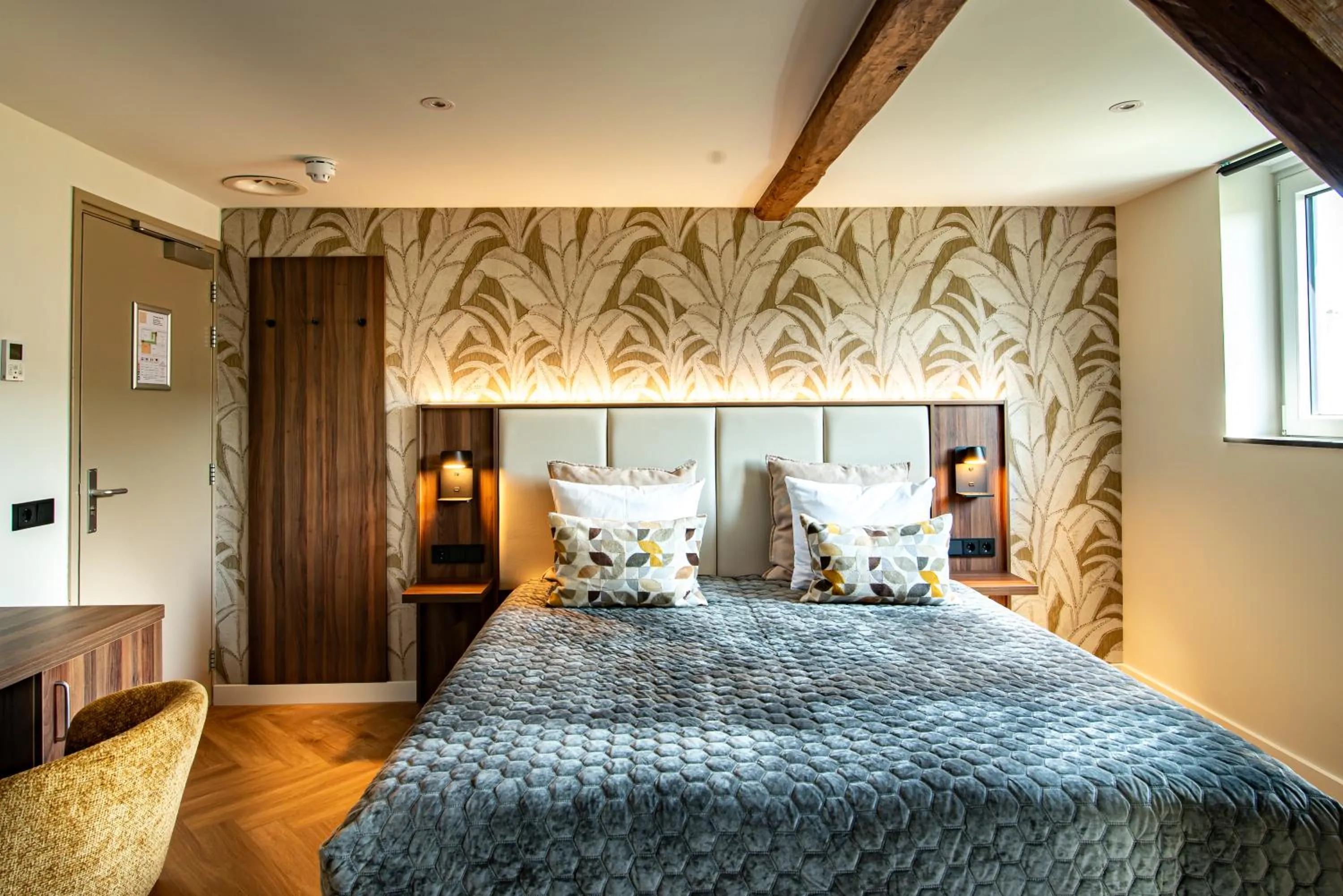 Bed in Boutique Hotel Scheepers