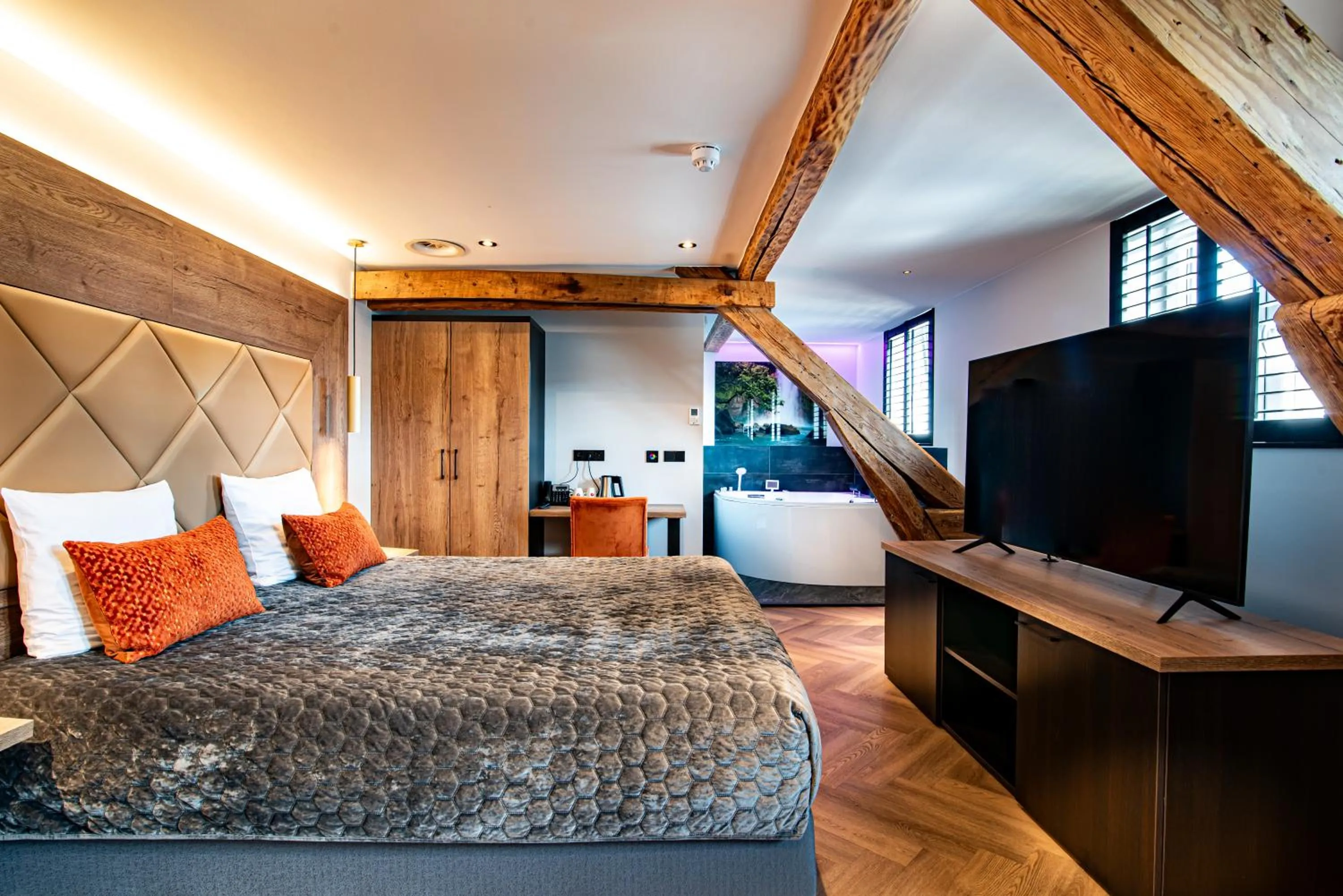 Property building, Bed in Boutique Hotel Scheepers
