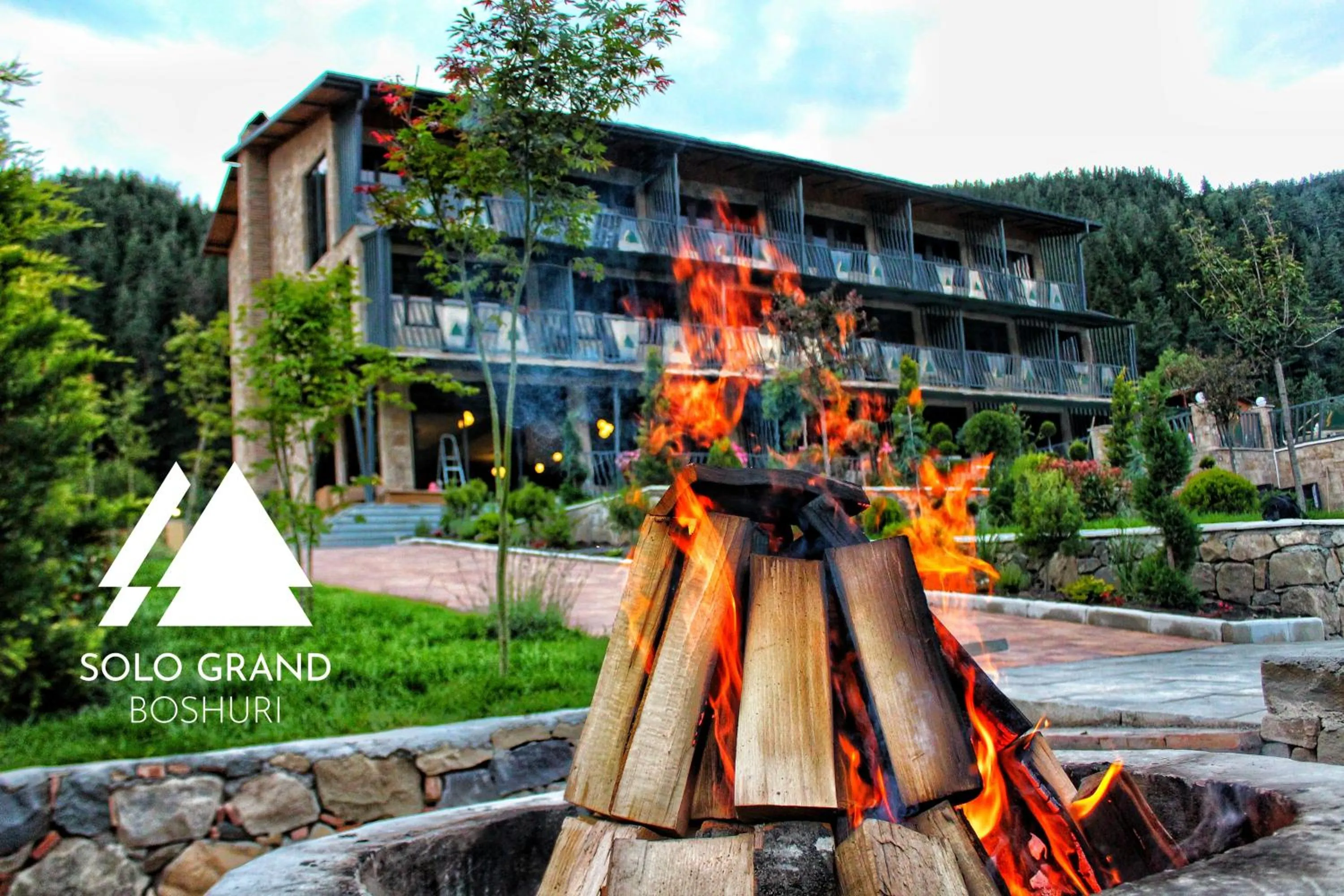 Natural landscape in Solo Grand Boshuri Hotel Wellness Resort