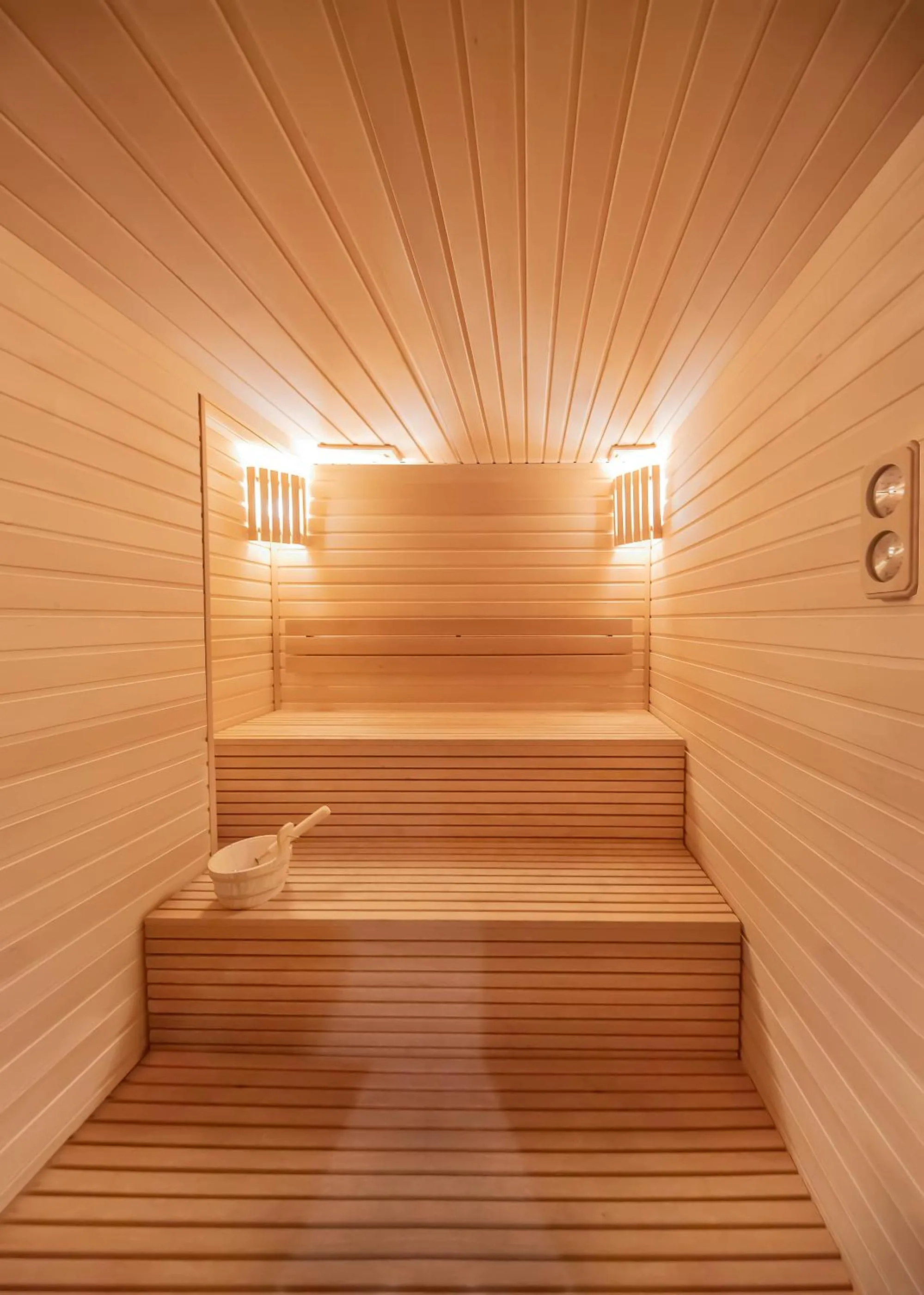 Sauna in Solo Grand Boshuri Hotel Wellness Resort