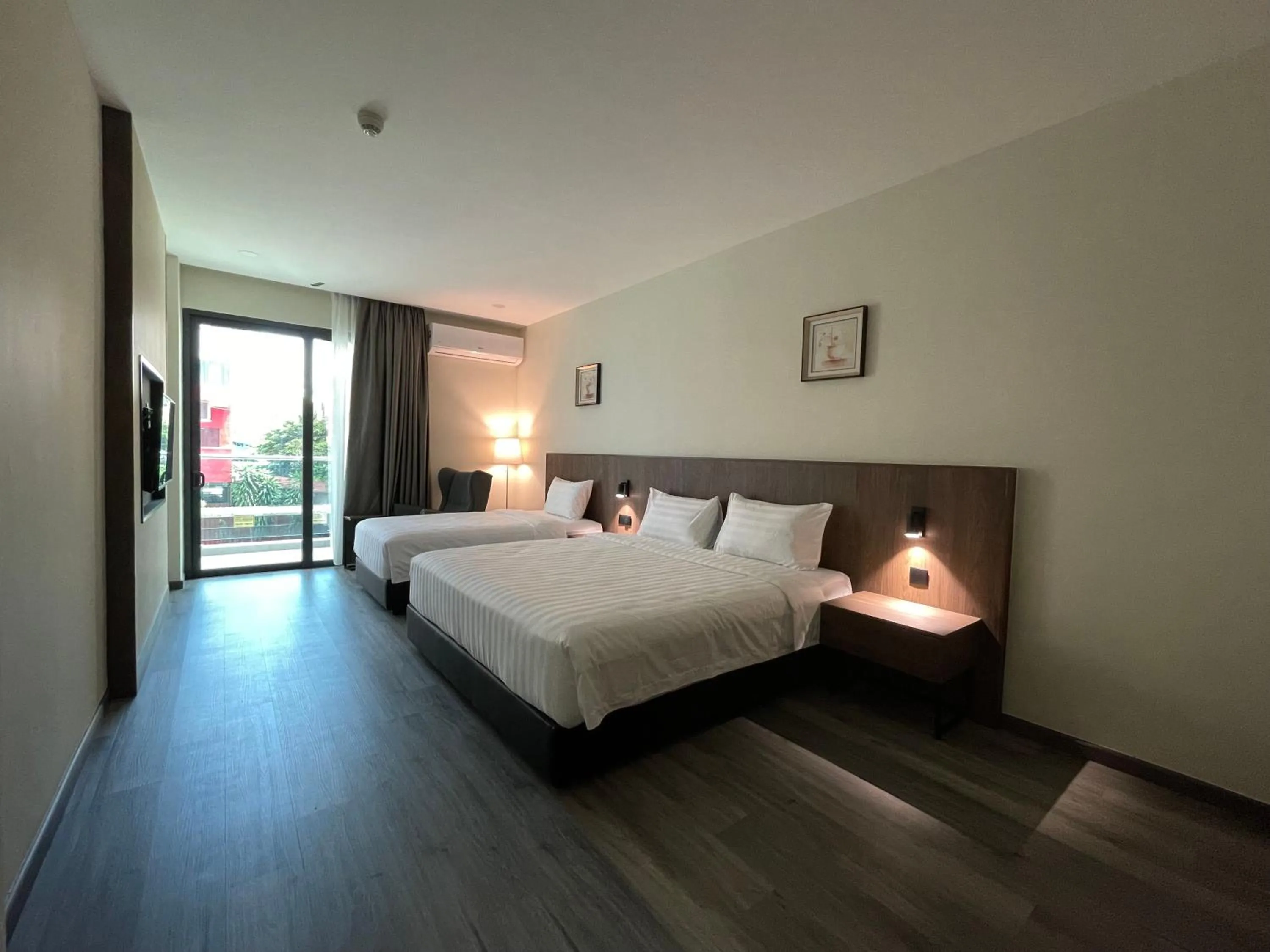 Bedroom, Bed in Hotel Bundusan