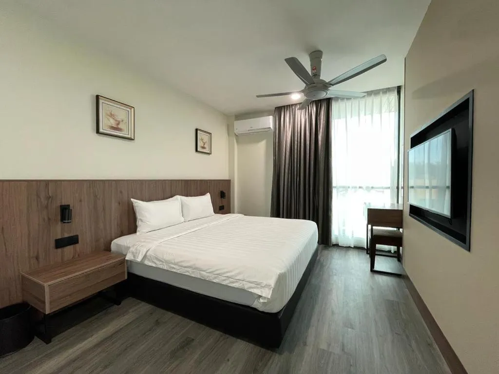 Bed in Hotel Bundusan