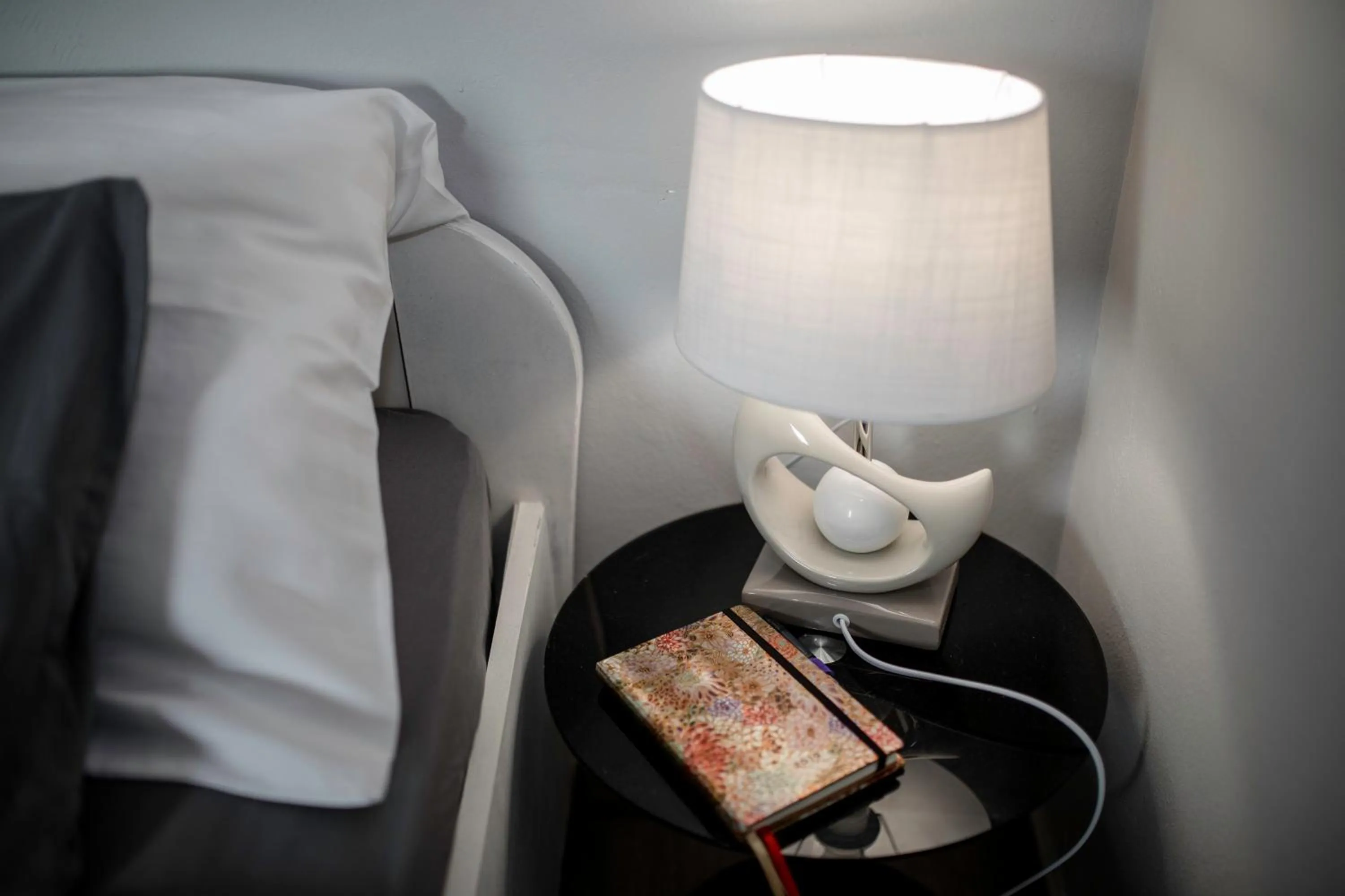 Bed in Miral Apartments