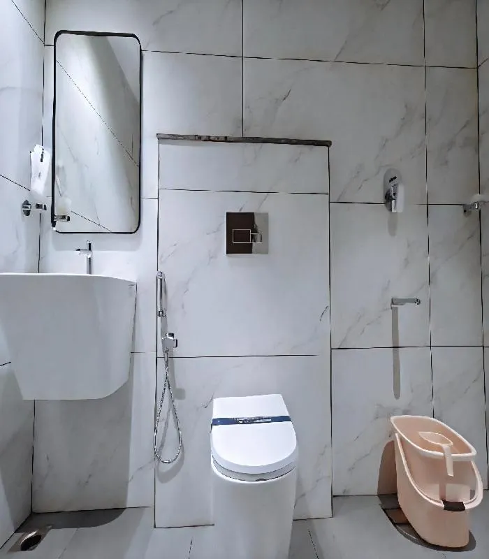 Bathroom in Mayo Suites