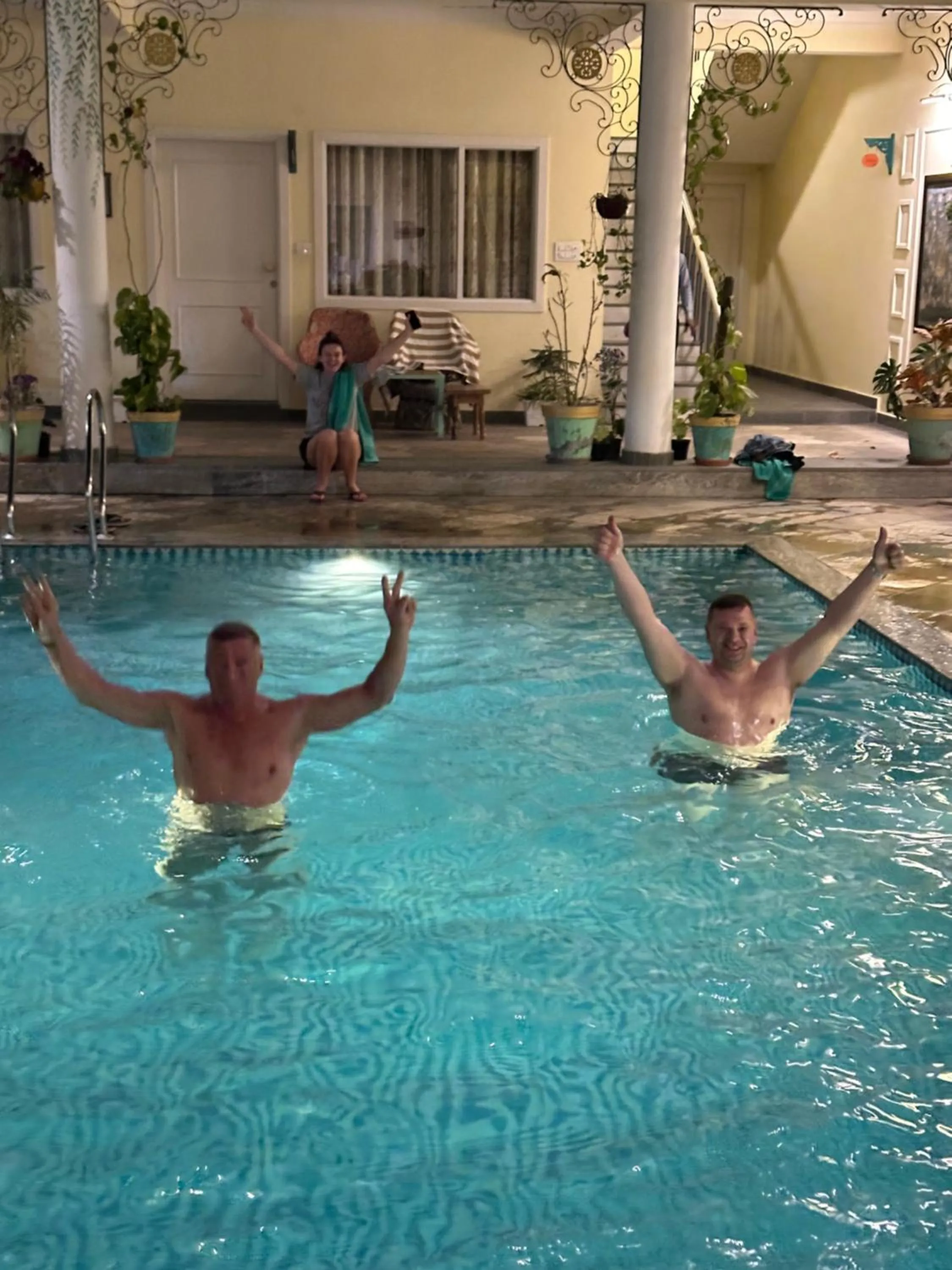 Pool view in Dá Bungalow - A Vacation Abode