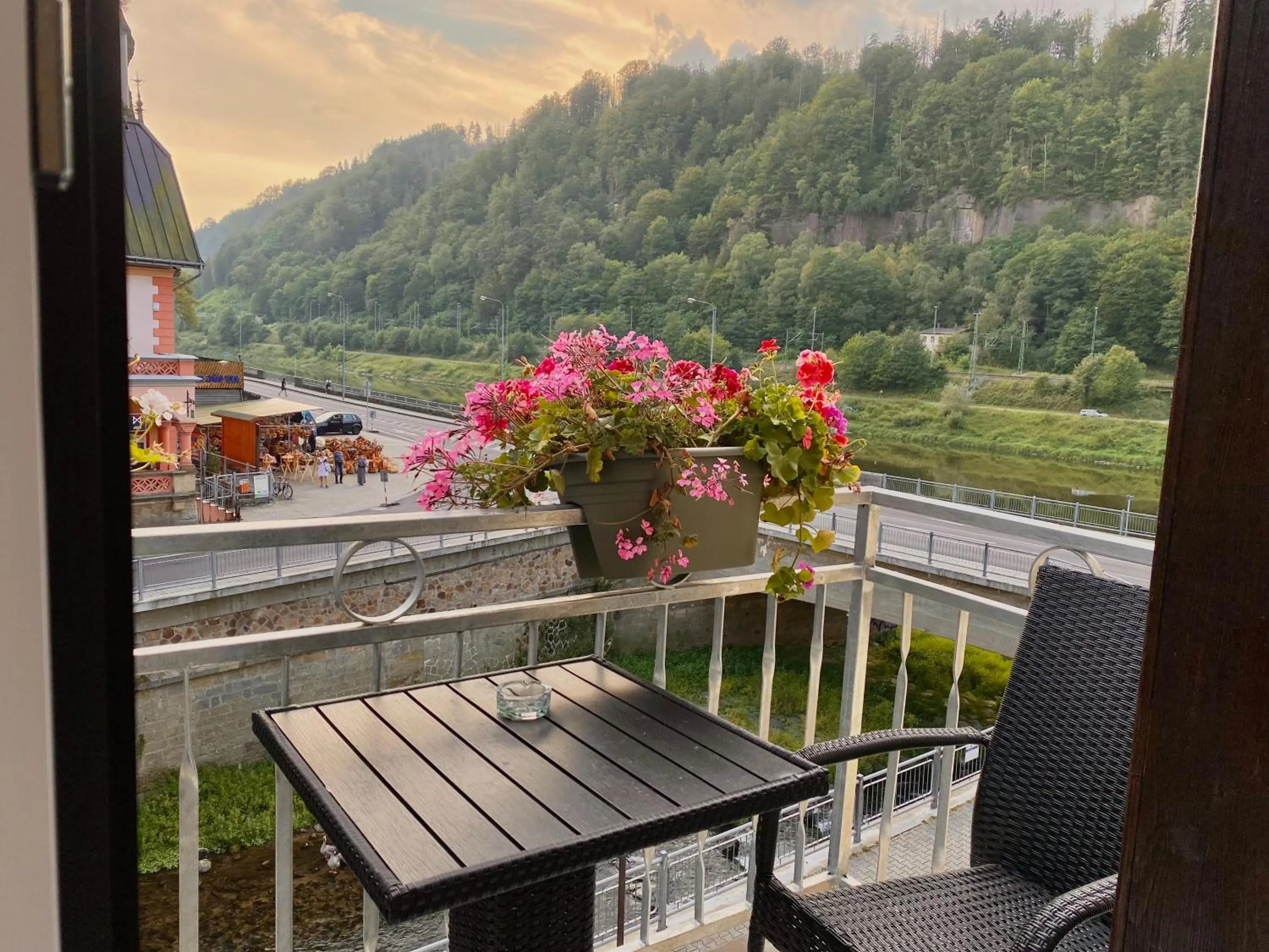 Balcony/Terrace in Hotel Labe