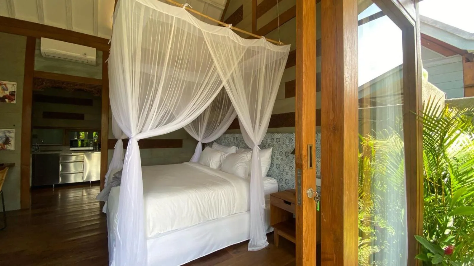 Bed in Ubud Diary Villa