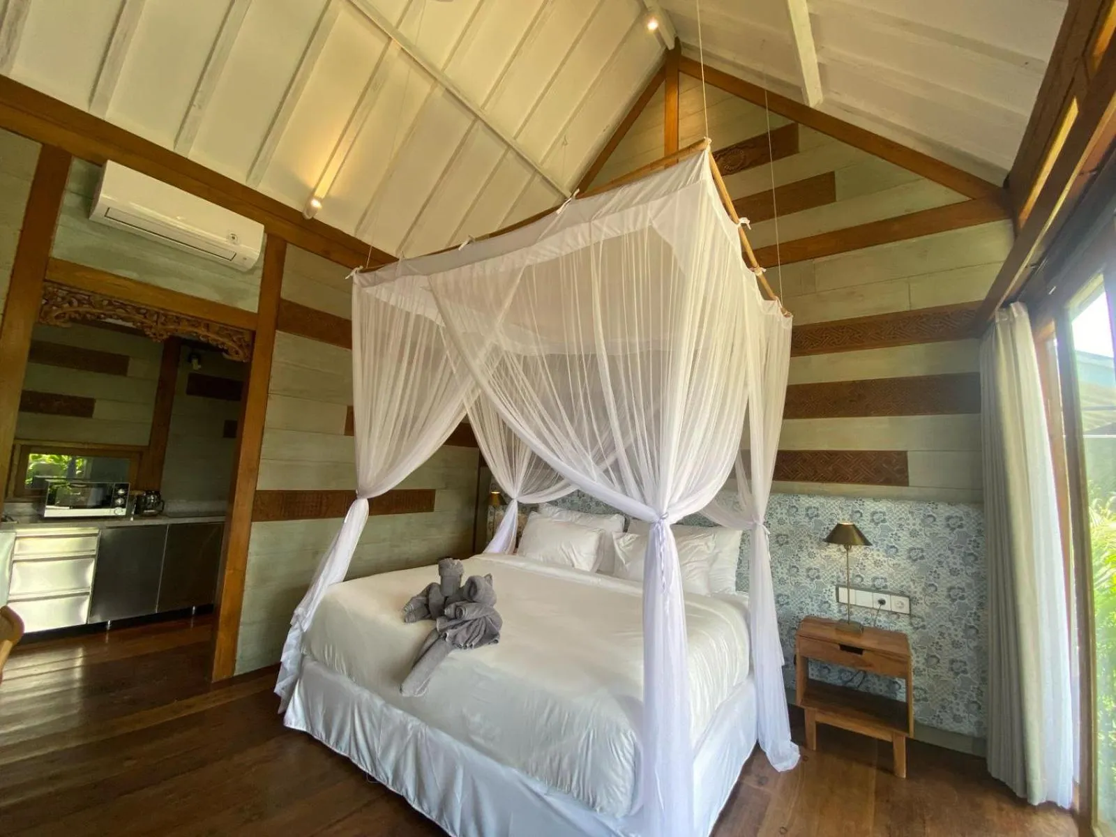 Bed in Ubud Diary Villa