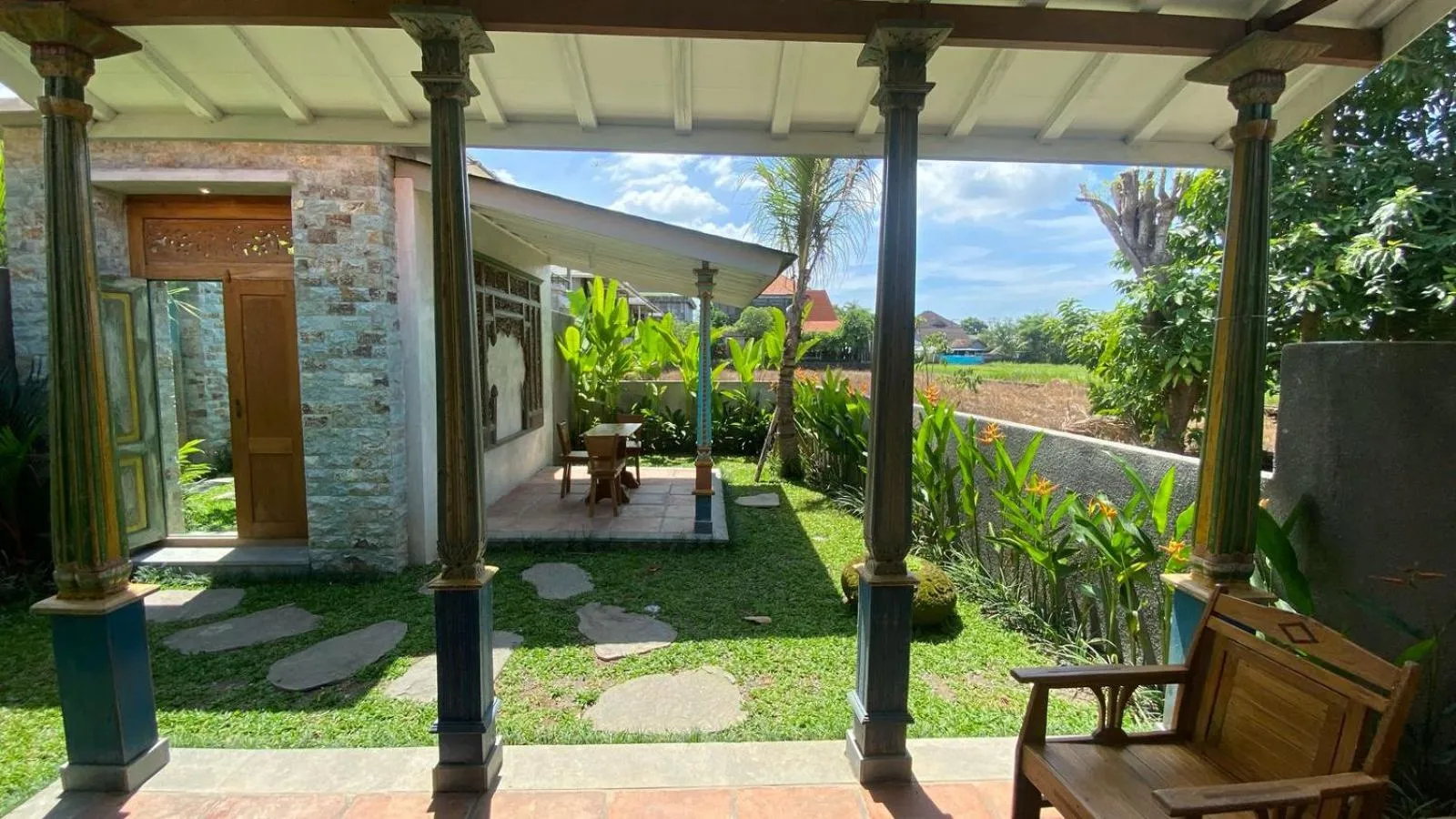 Garden in Ubud Diary Villa