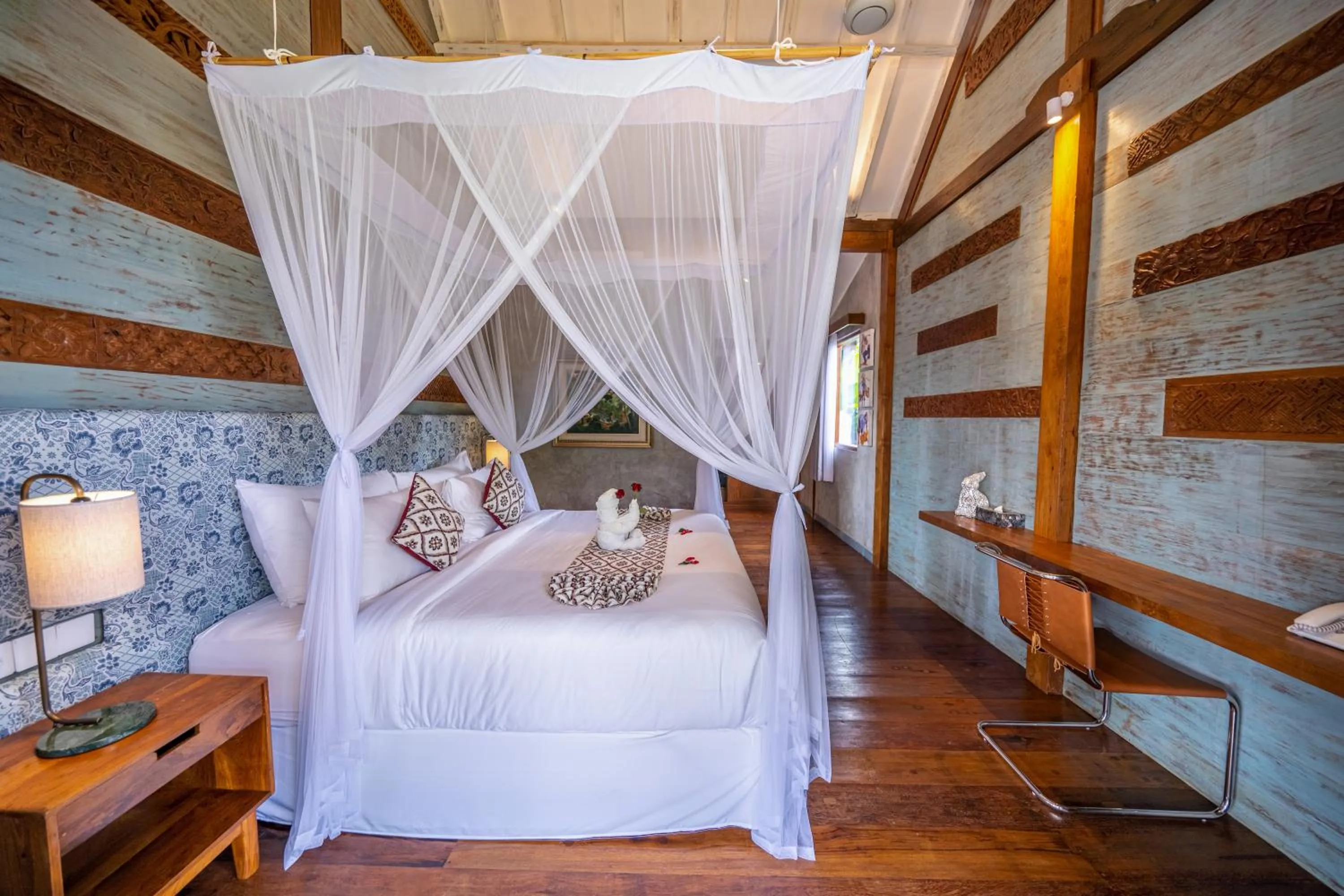 Bed in Ubud Diary Villa