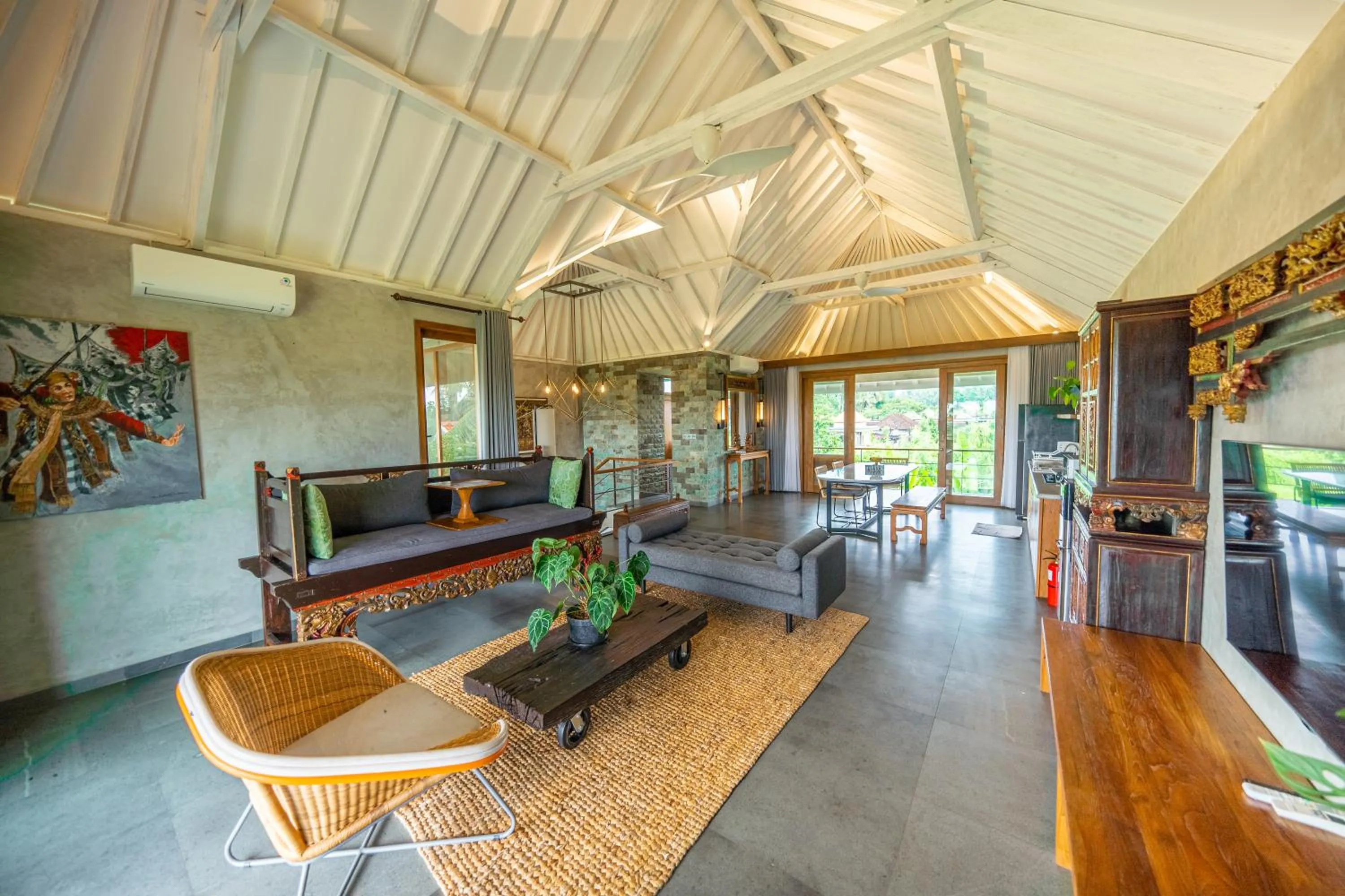 Living room in Ubud Diary Villa