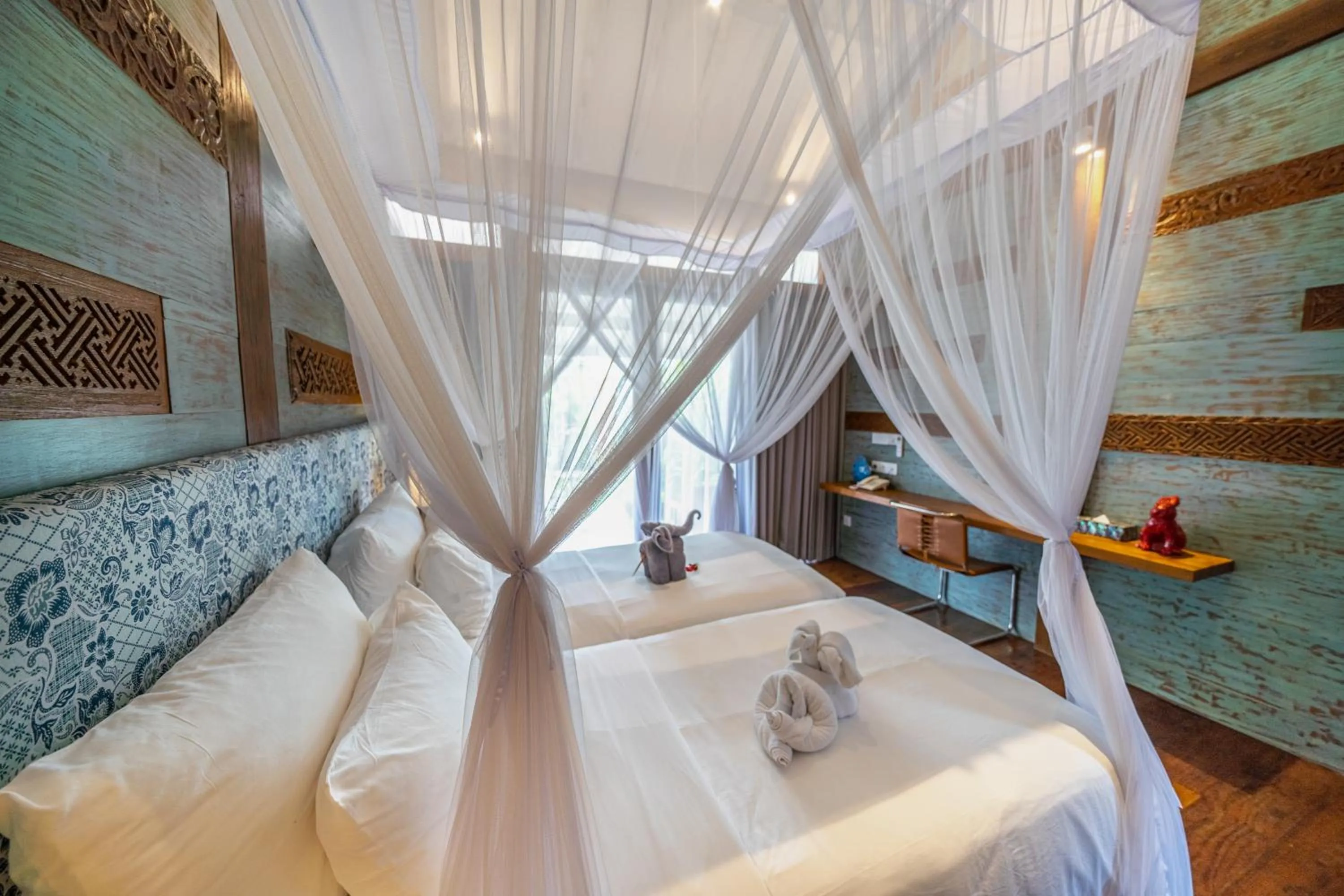Bed in Ubud Diary Villa