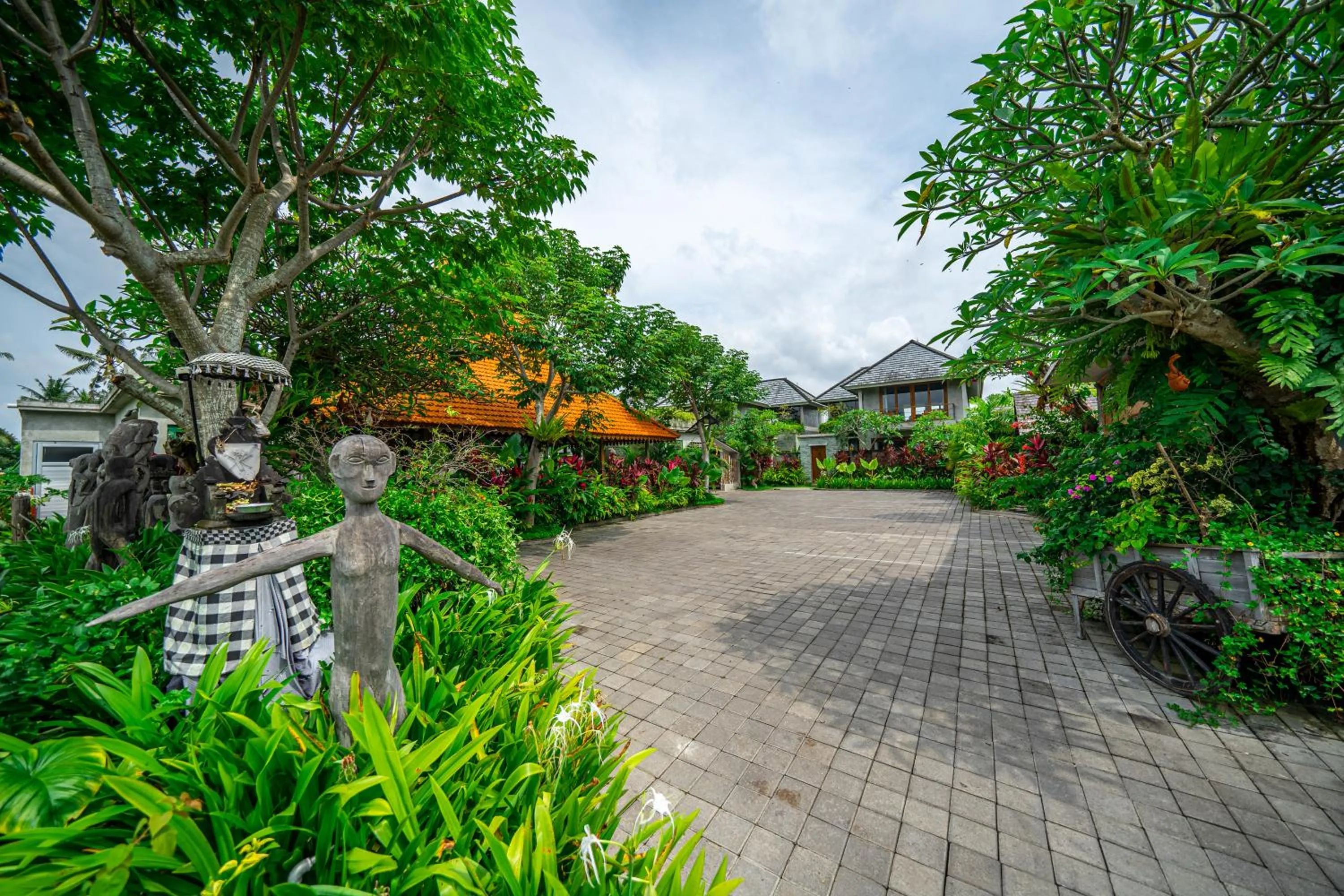 Parking in Ubud Diary Villa