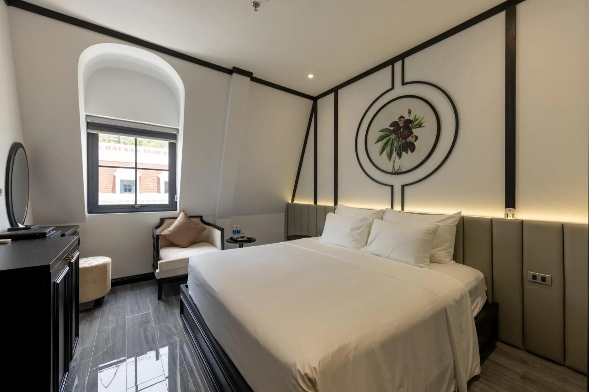 Bedroom in Phong Lan Unique Hotel