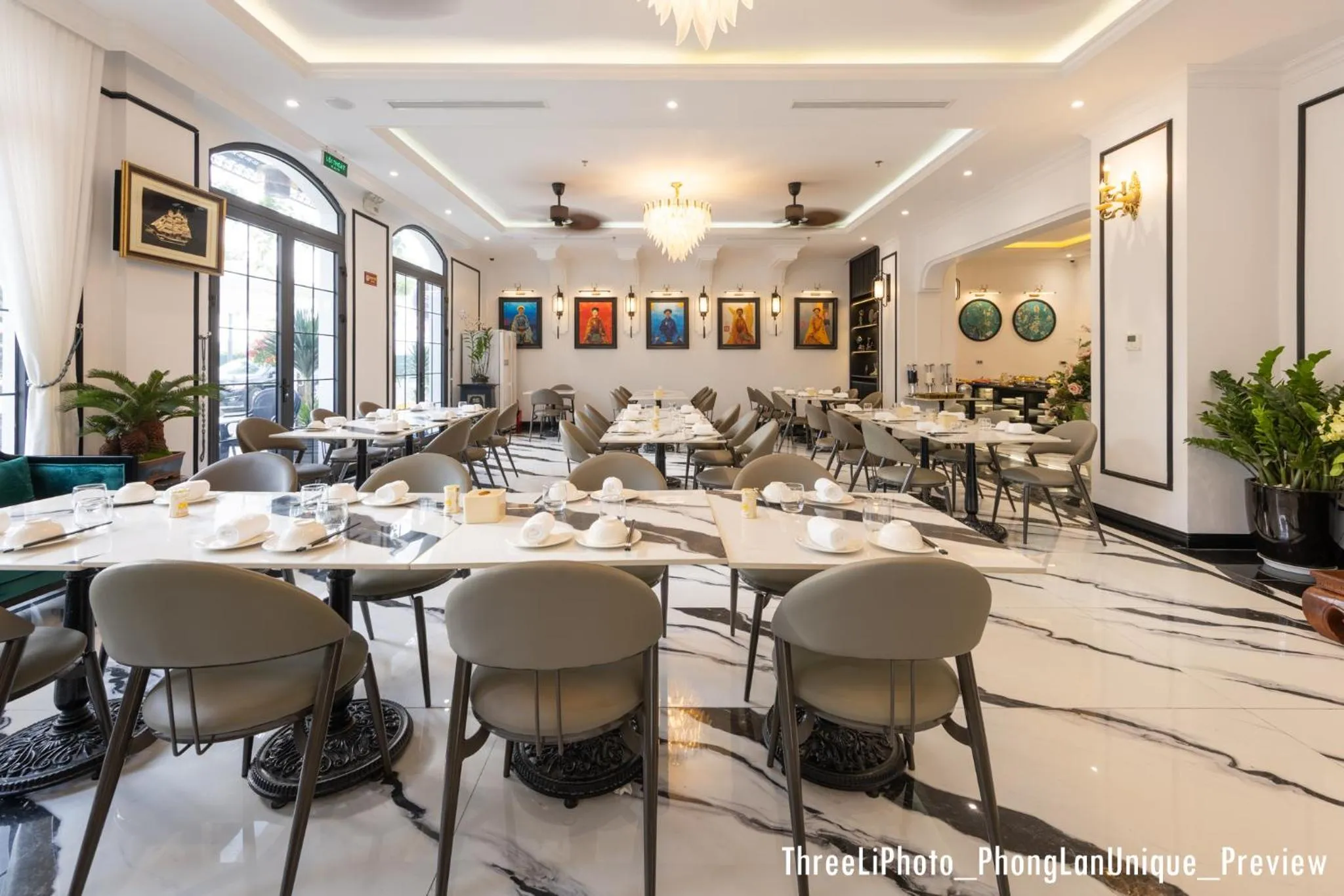 Breakfast in Phong Lan Unique Hotel