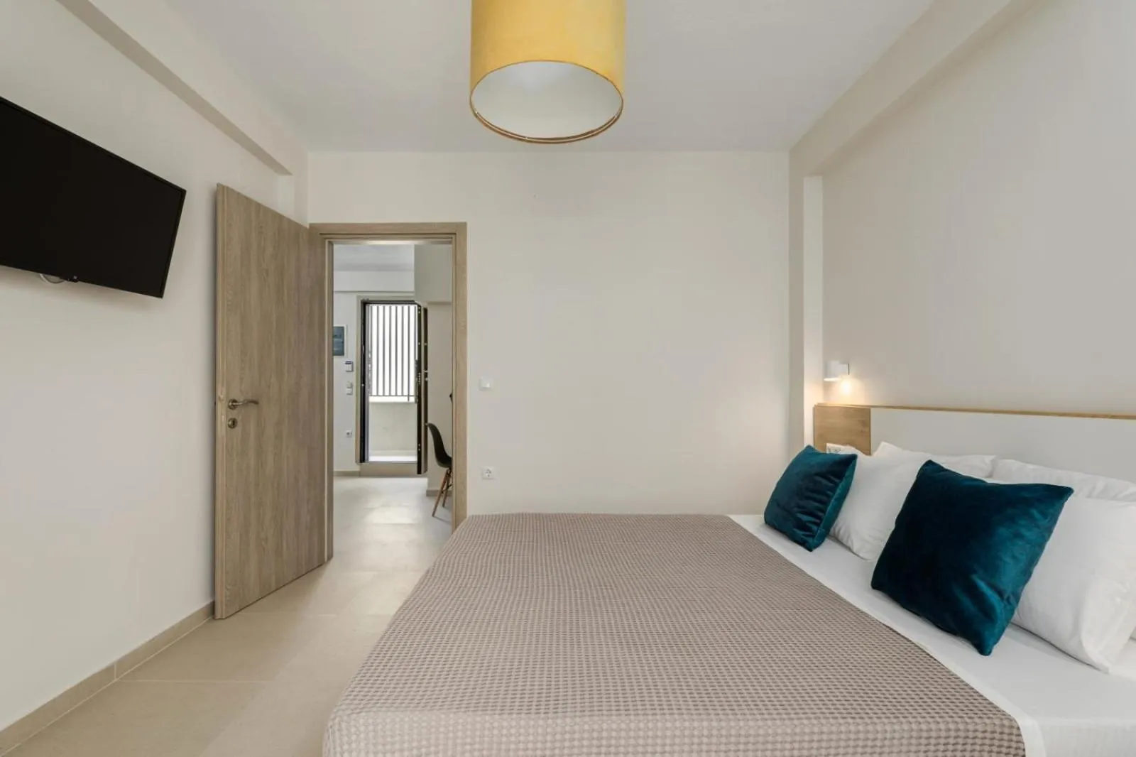 Bed in V Luxury Apartments with Pool