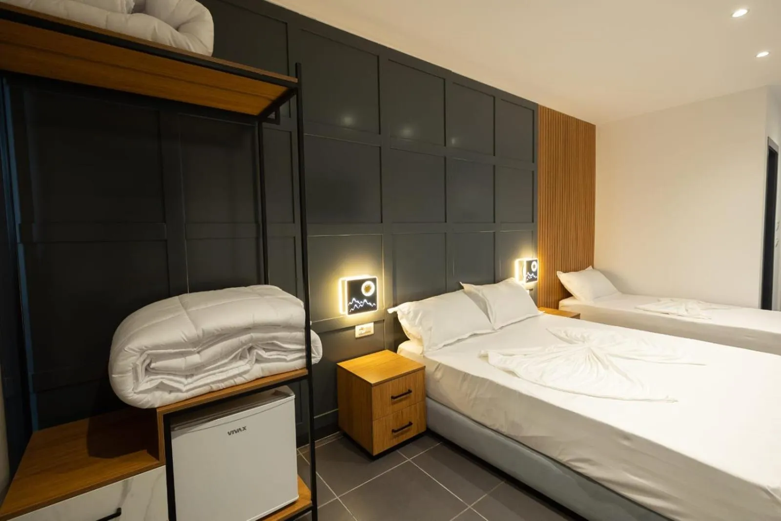 Photo of the whole room in Aglon Twin's Hotel