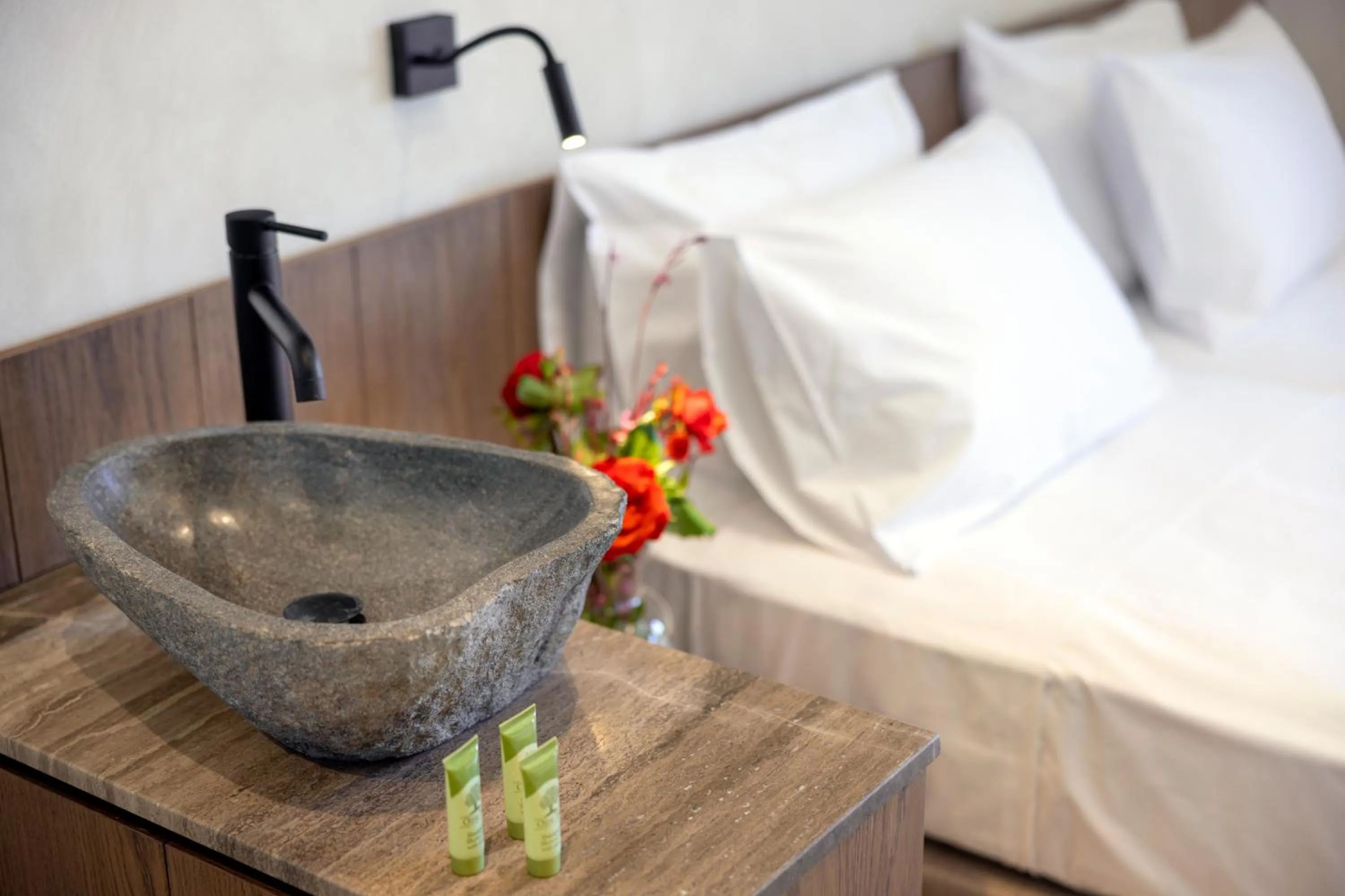 Bedroom, Bed in Dedalos Touch Boutique Hotel