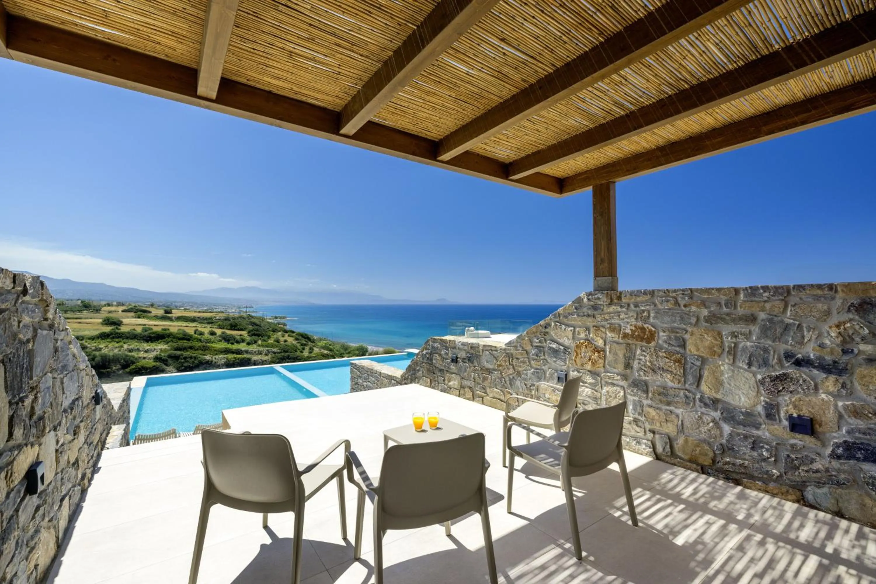 Balcony/Terrace in Dedalos Touch Boutique Hotel