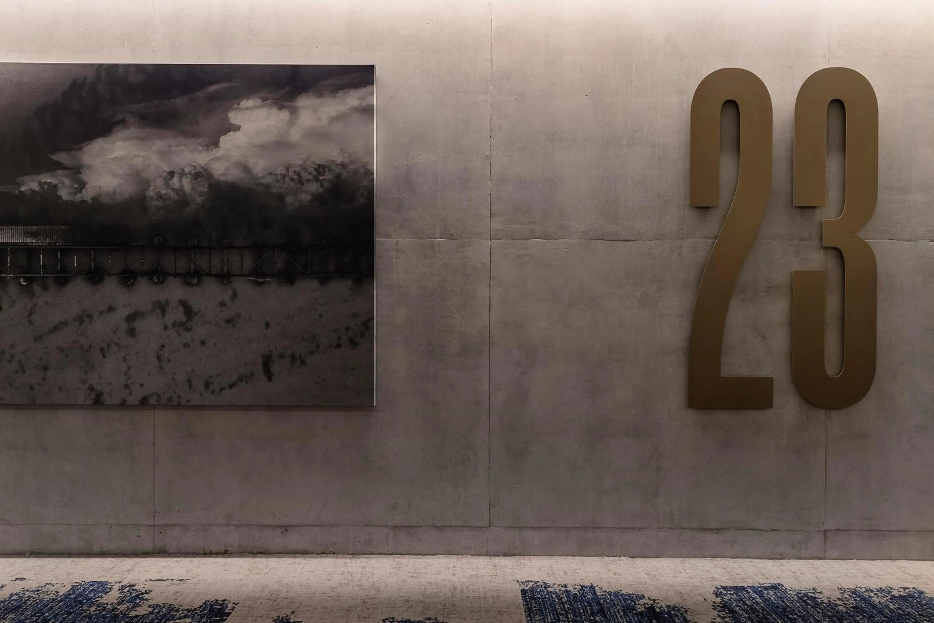 Decorative detail in Citadines Walker North Sydney