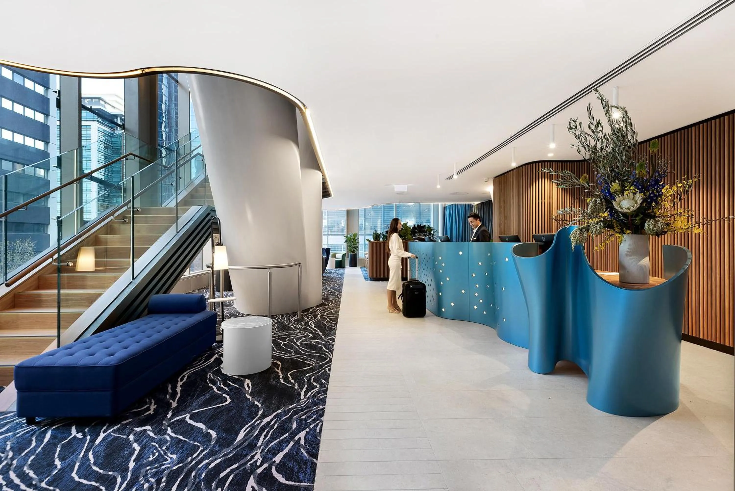 Lobby or reception in Citadines Walker North Sydney