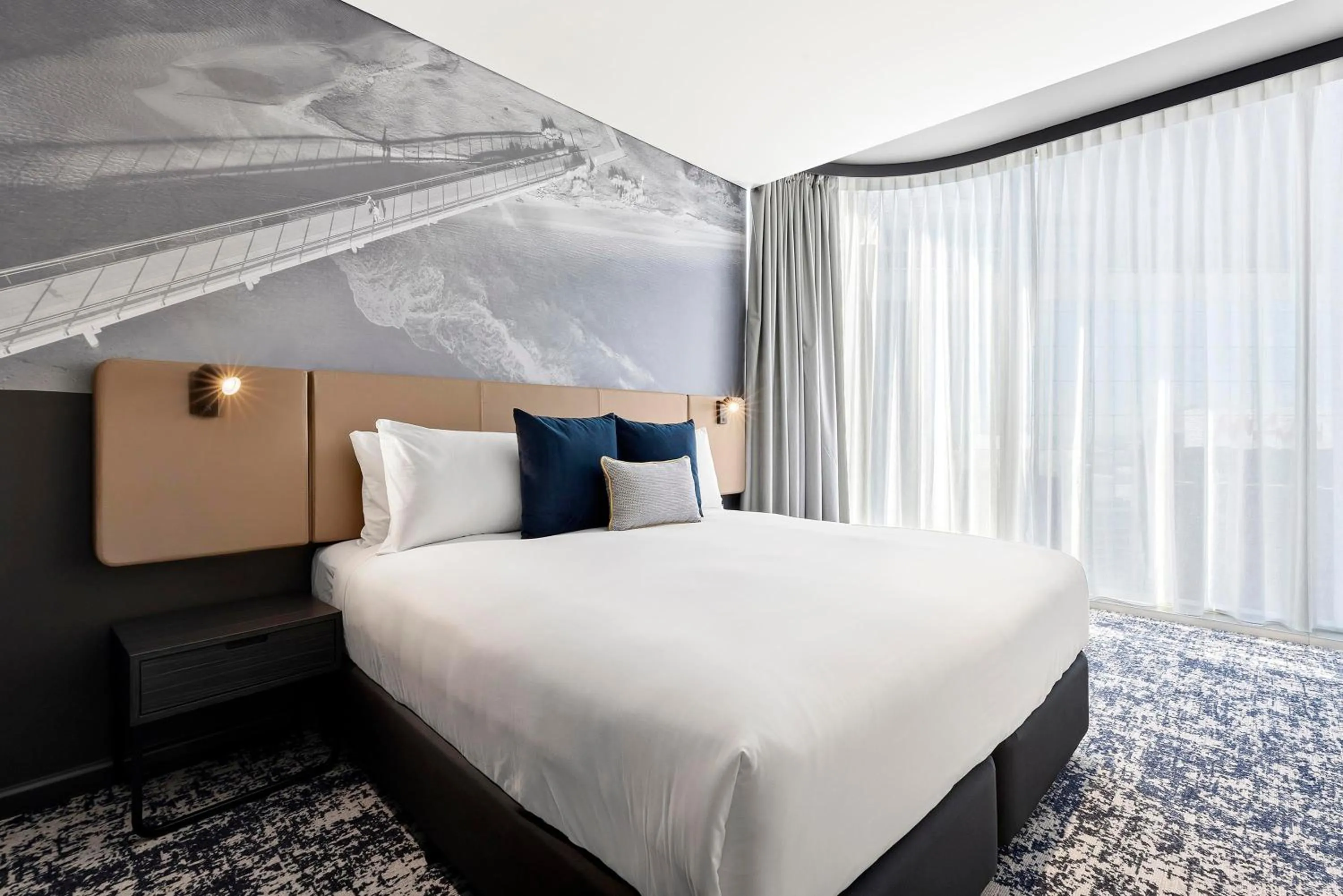 Bed in Citadines Walker North Sydney