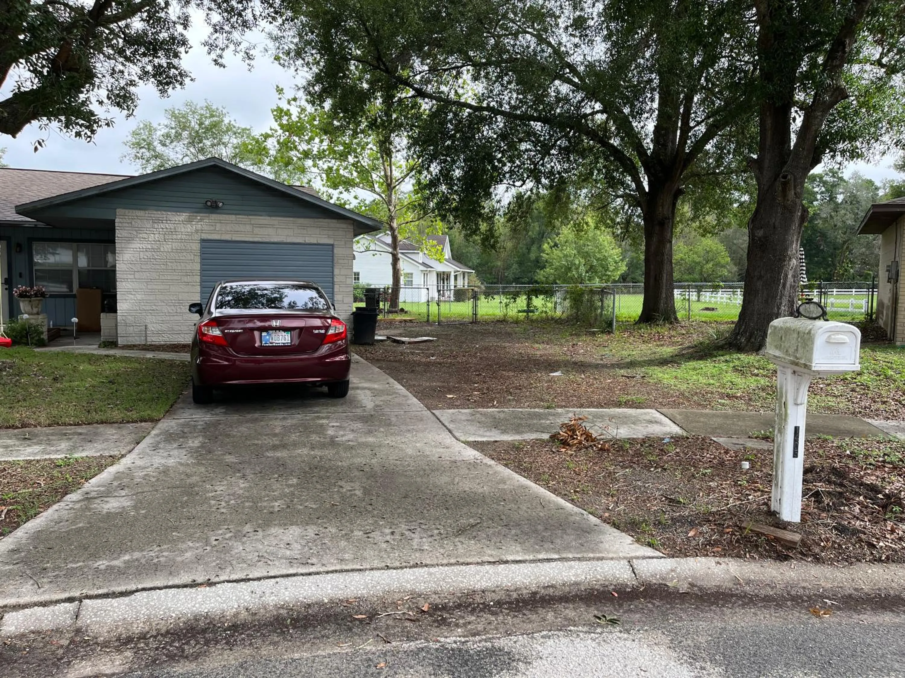 Street view in ZenHomes in Brandon near Tampa Valrico Seffner