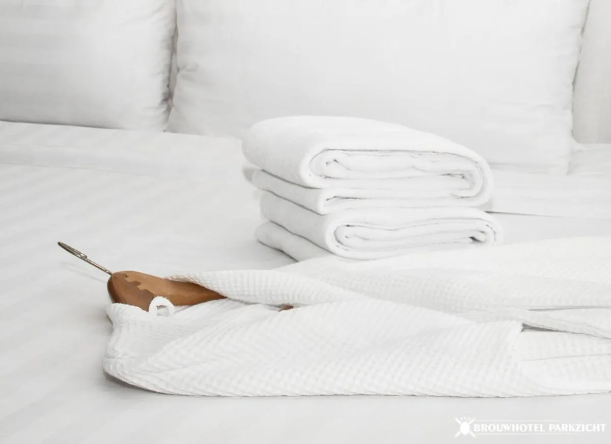 towels, Bed in Hotel Parkzicht