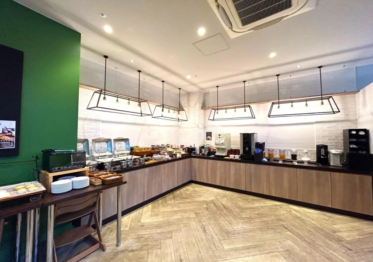 Buffet breakfast in Smile Hotel Sapporo Susukino Minami