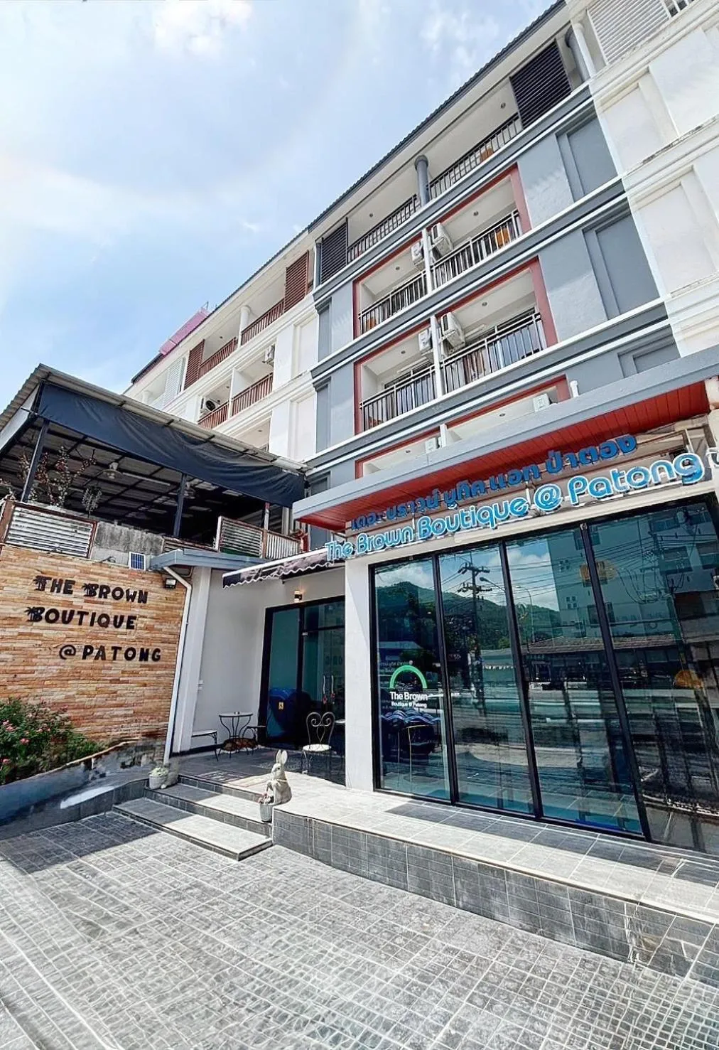 Property building in The Brown Boutique Patong