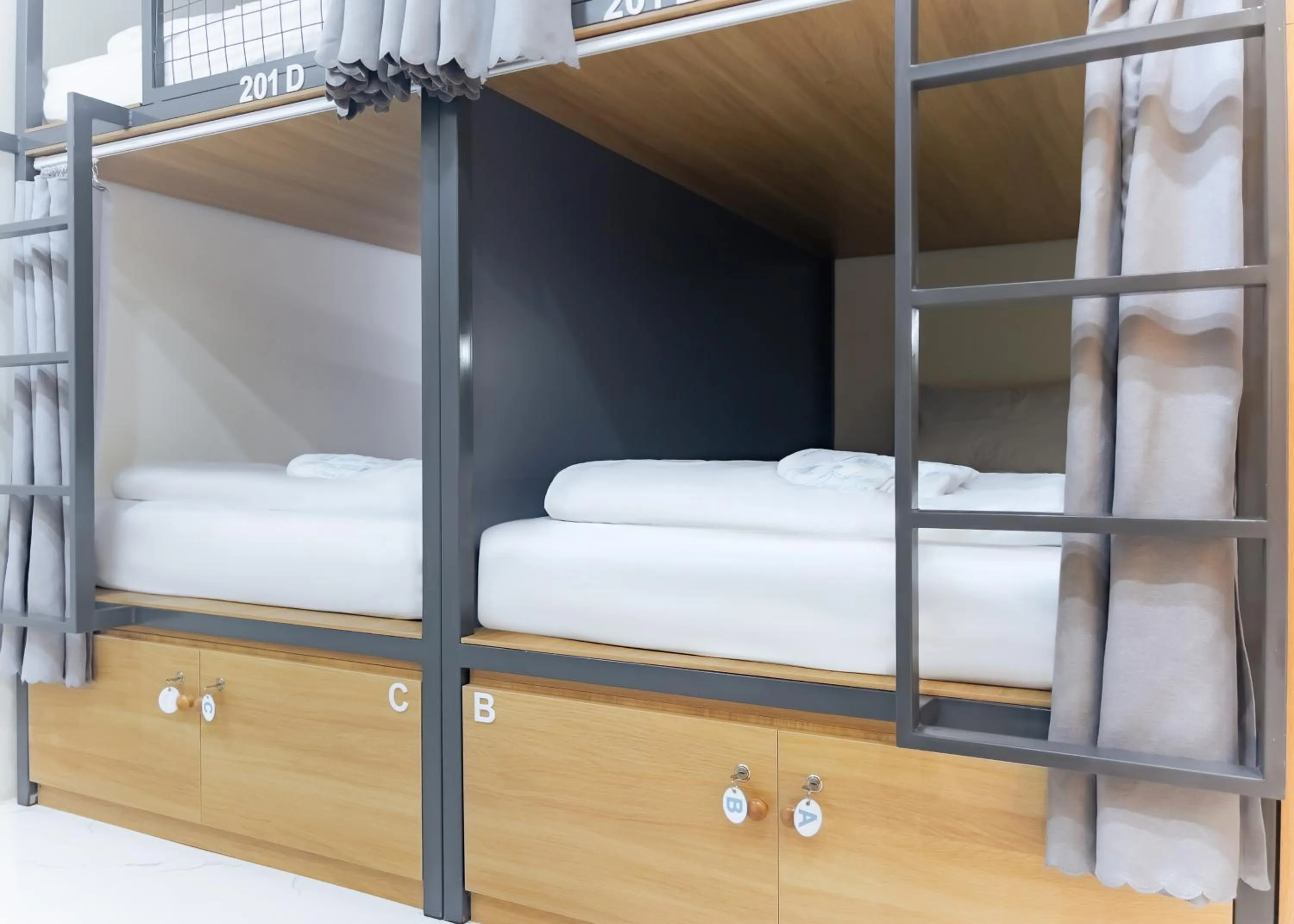 bunk bed, Bed in The Backpacker Hostel and spa