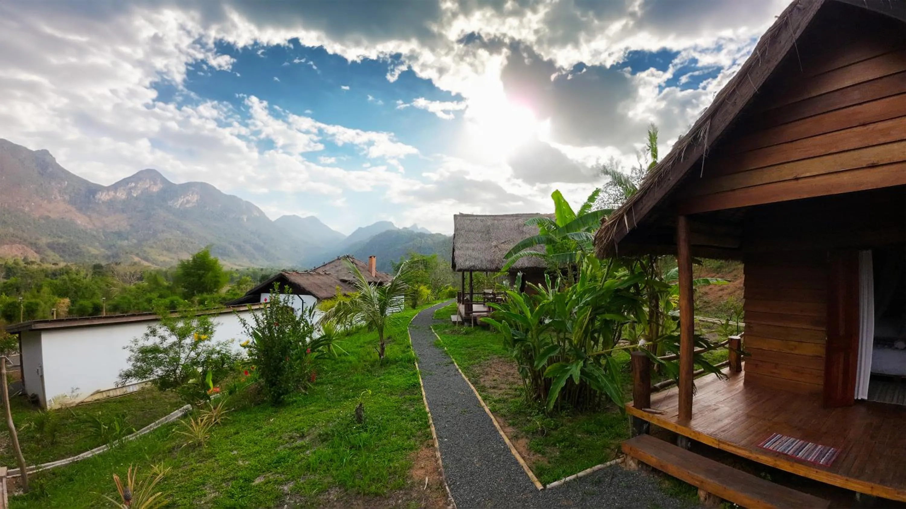 Mountain view in Naga Lodge