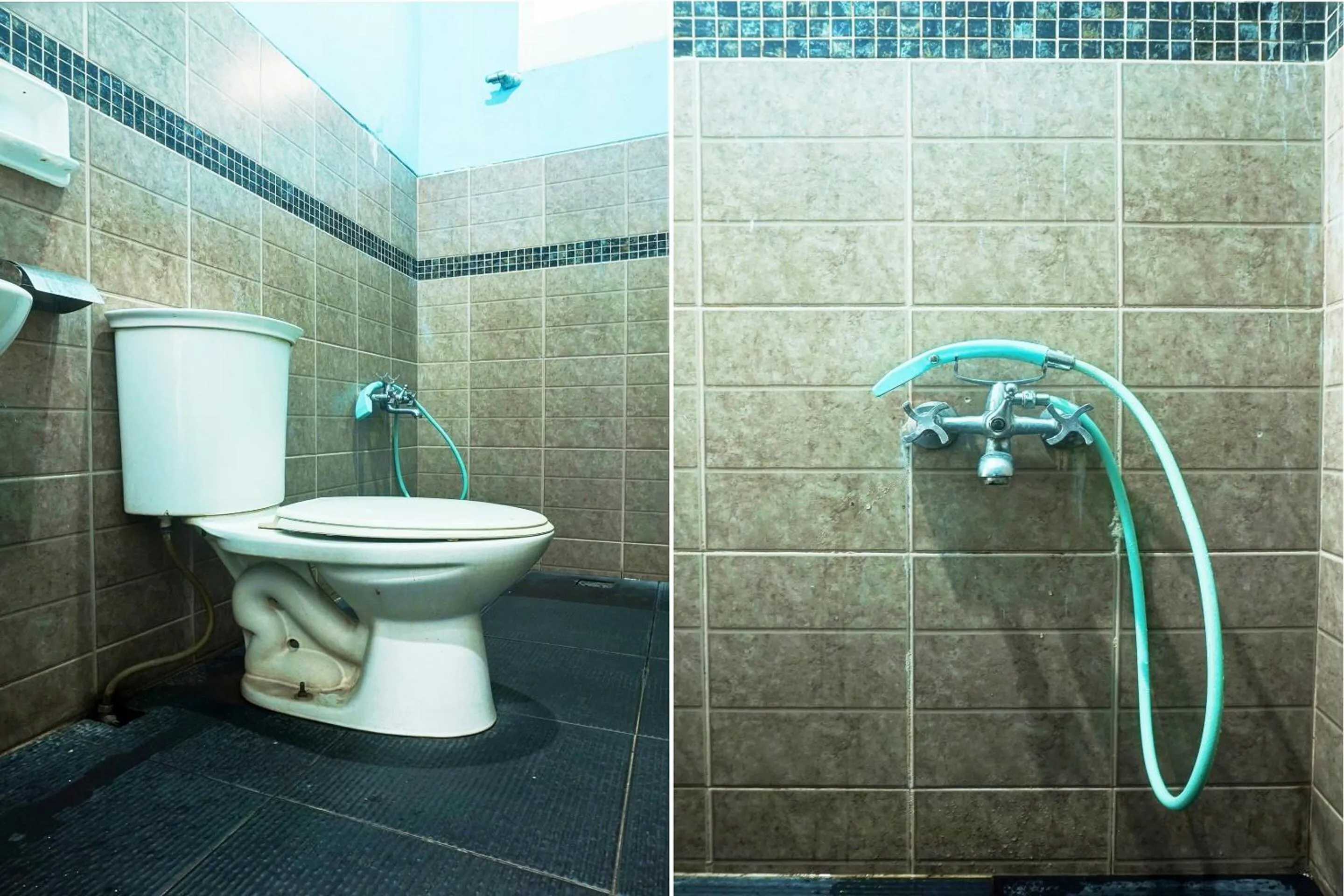 Bathroom in Hotel O Wisma Padi Syariah PanyipatanNearWisata Gunung Birah