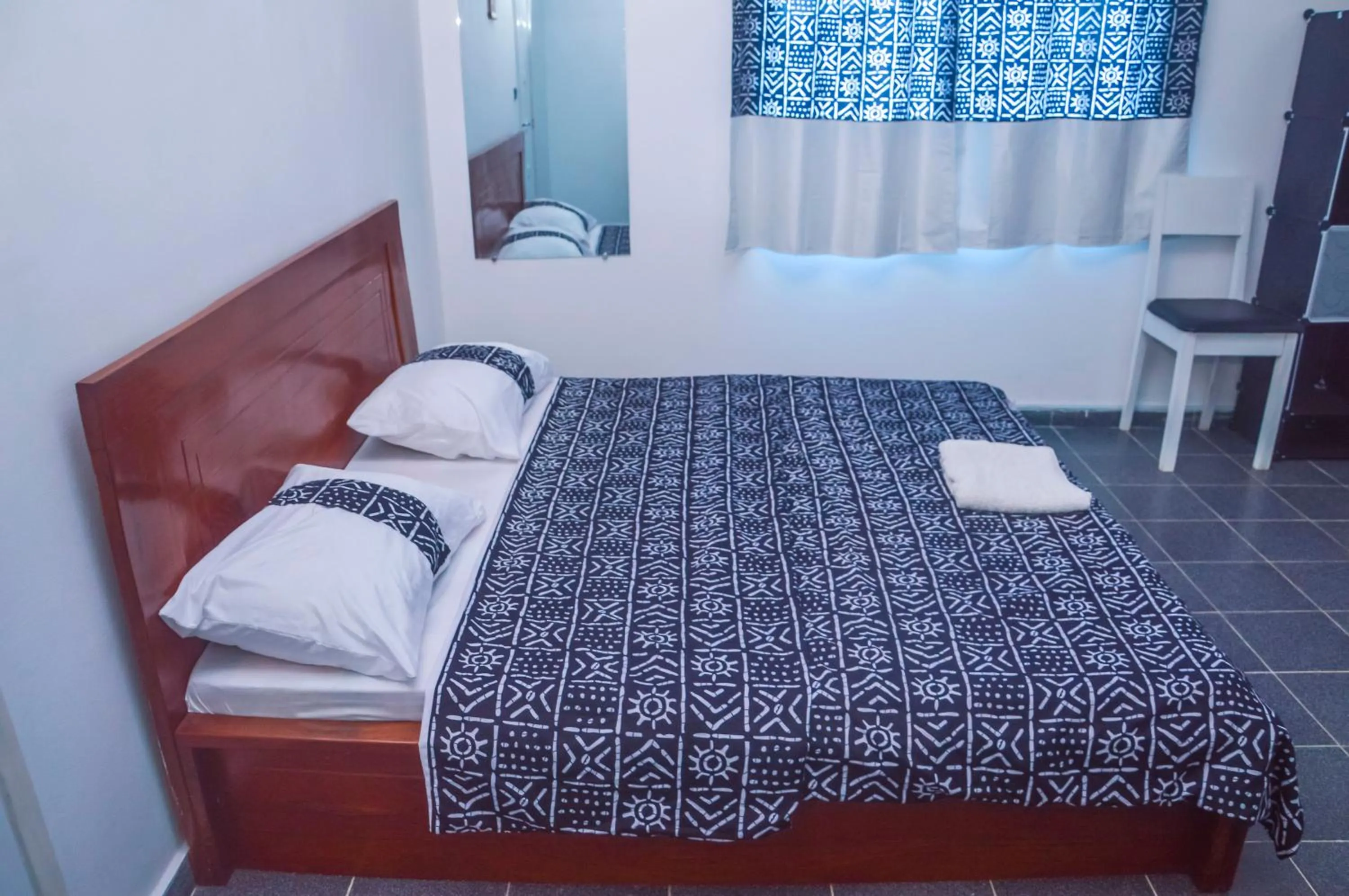 Bed in Hôtel Amazone