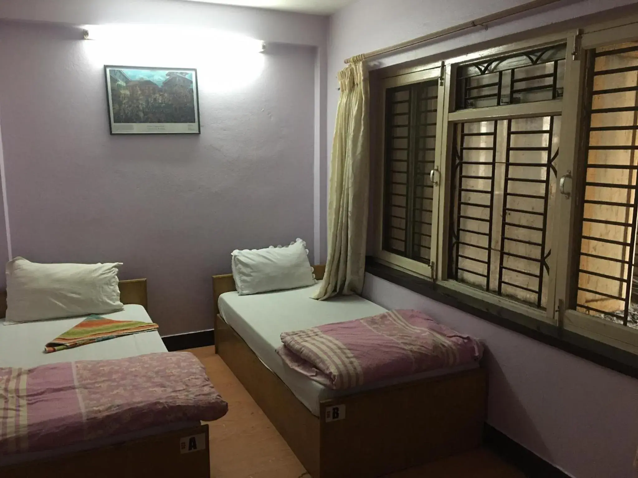 Twin Room with Shared Bathroom in Hotel Sweet Dreams thamel kathmandu Twin Room with Shared Bathroom in Hotel Sweet Dreams thamel kathmandu