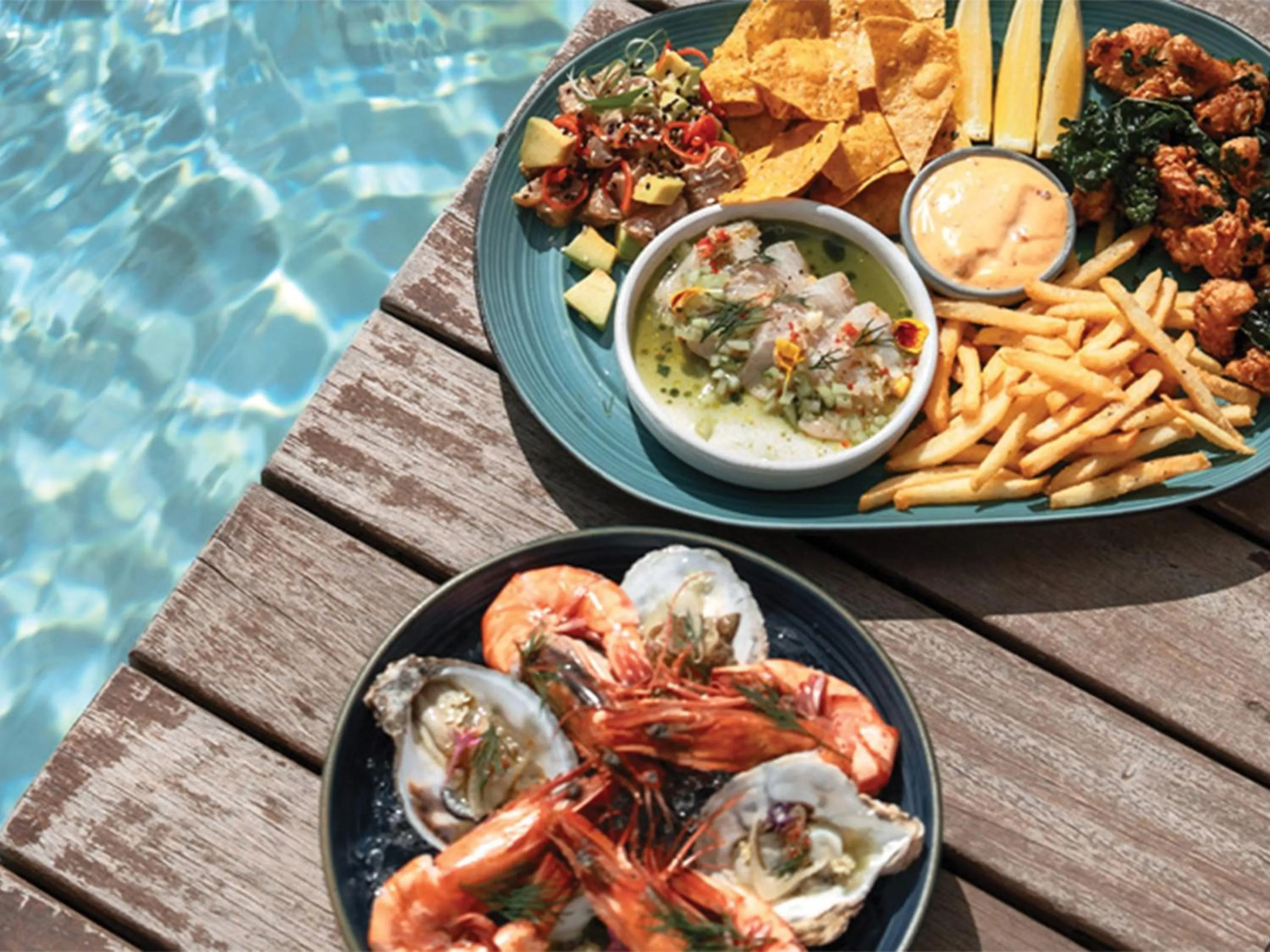 Food and drinks in Secana Beachtown Resort & Villas