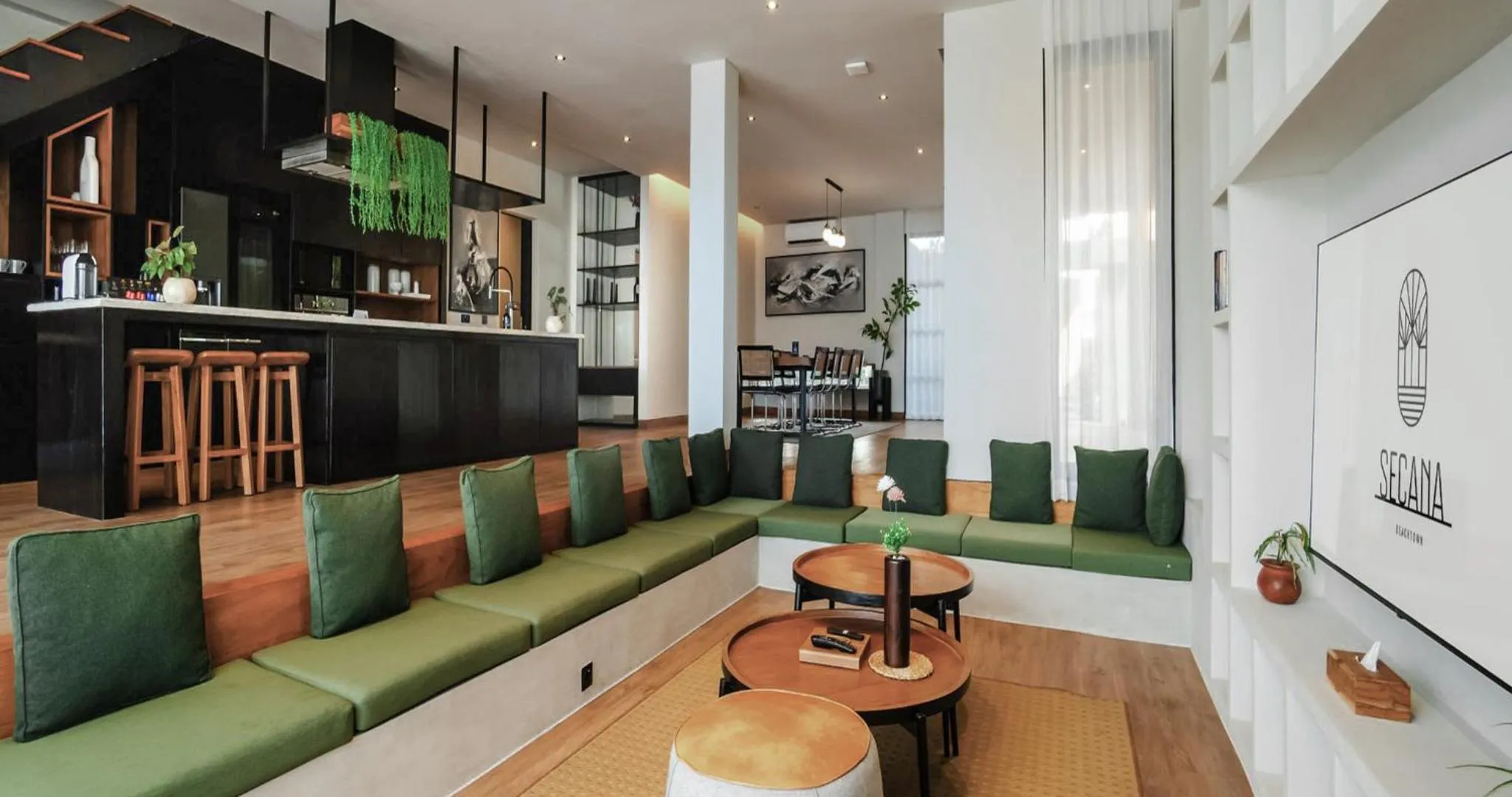 Living room in Secana Beachtown Resort & Residences