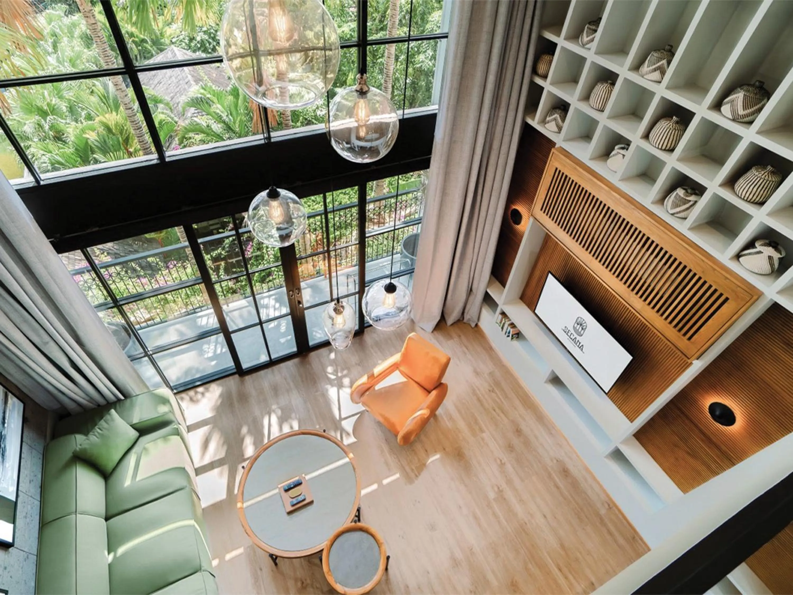 Living room in Secana Beachtown Resort & Villas